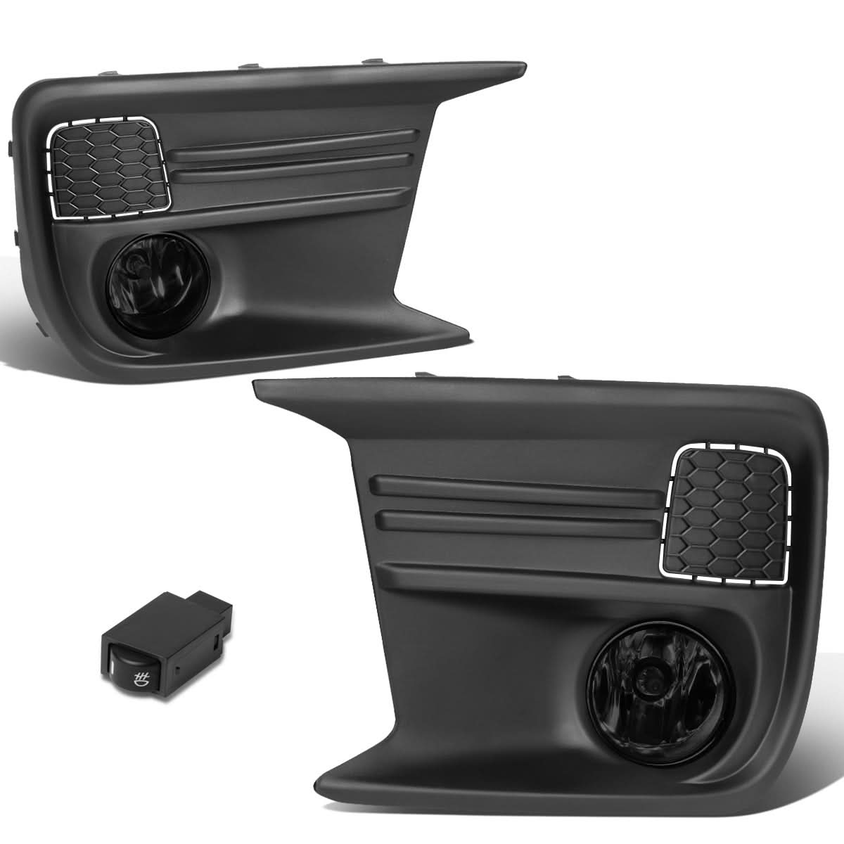 2018-2019 Subaru WRX Fog Lights with Switch & Bezel - Smoke