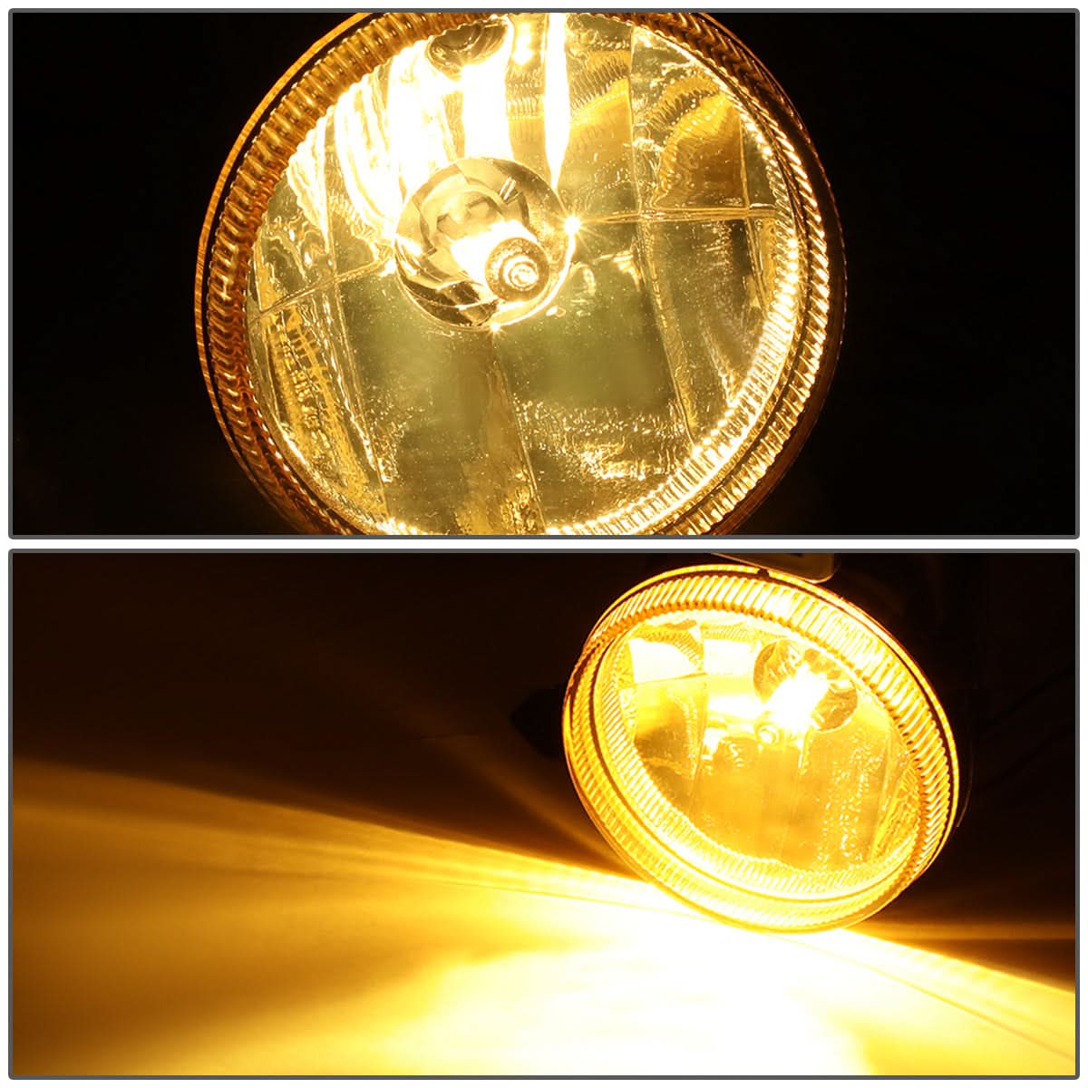 94-98 Dodge Ram 1500 2500 3500 Amber Fog Lights Non-Sport Package