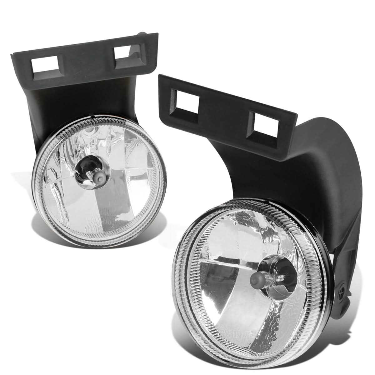 94-98 Dodge Ram 1500 2500 3500 Fog Lights Chrome Clear