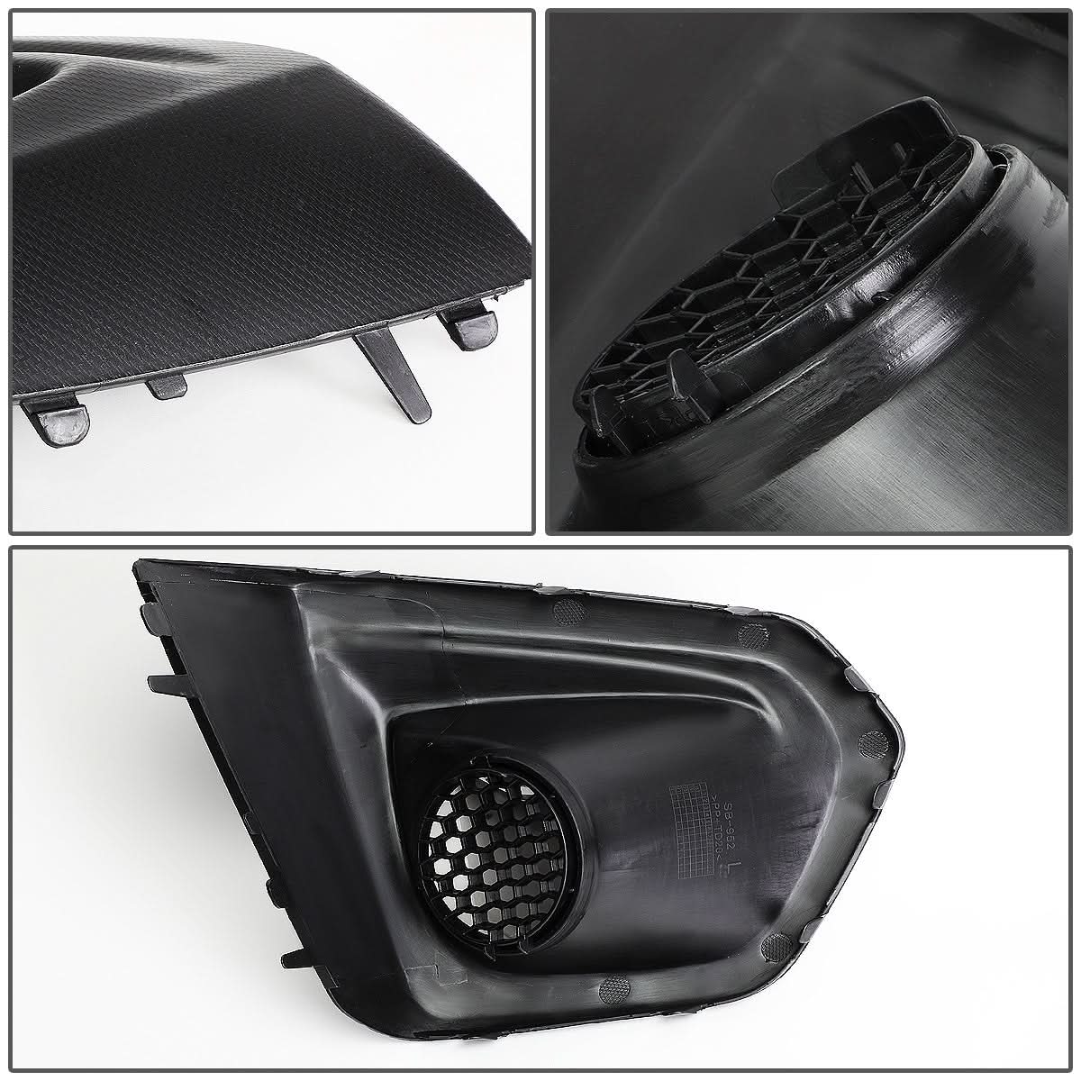 2012-2014 Subaru Impreza Fog Light Covers - Black