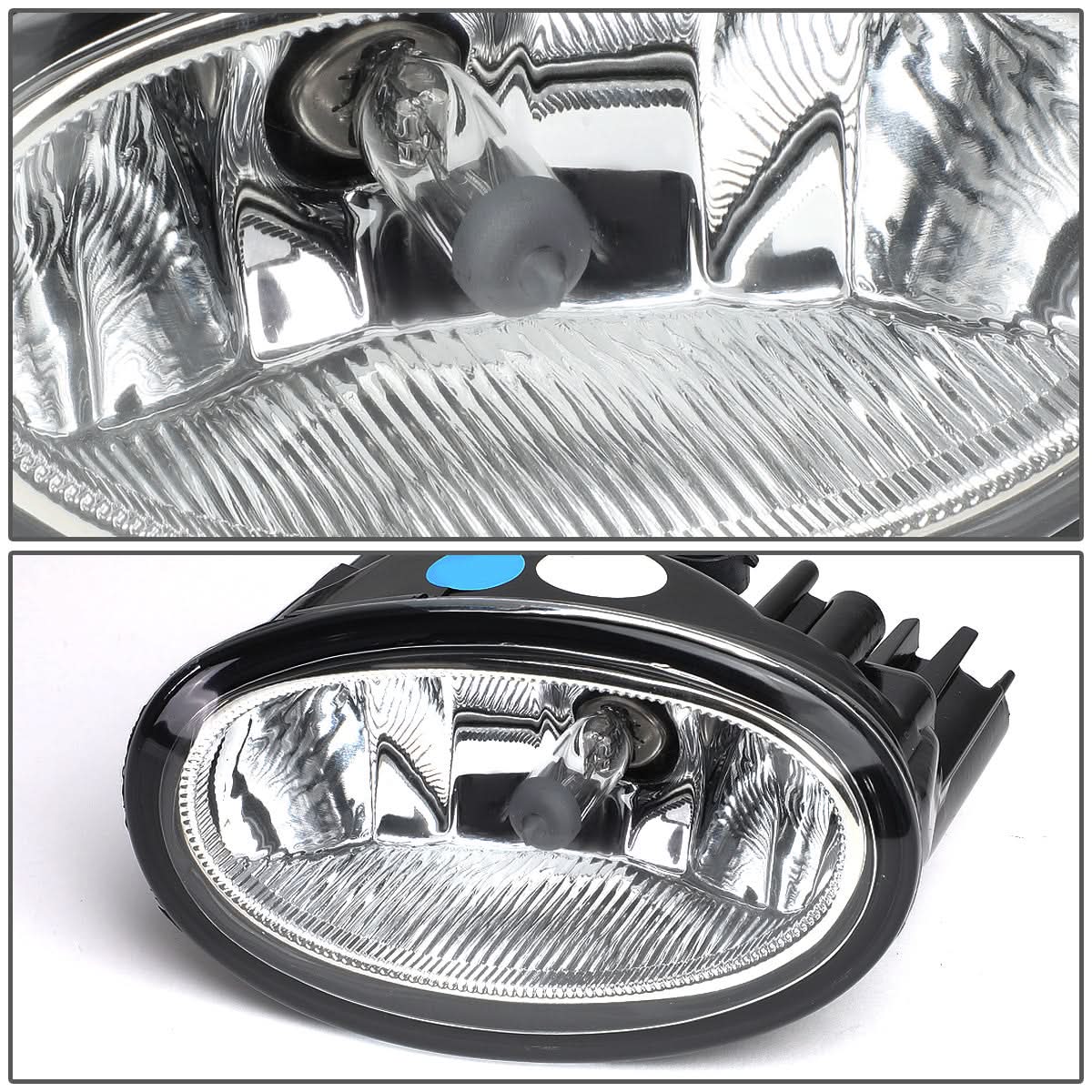 2017-2018 Honda CR-V Fog Lights with Chrome Trim Bezel