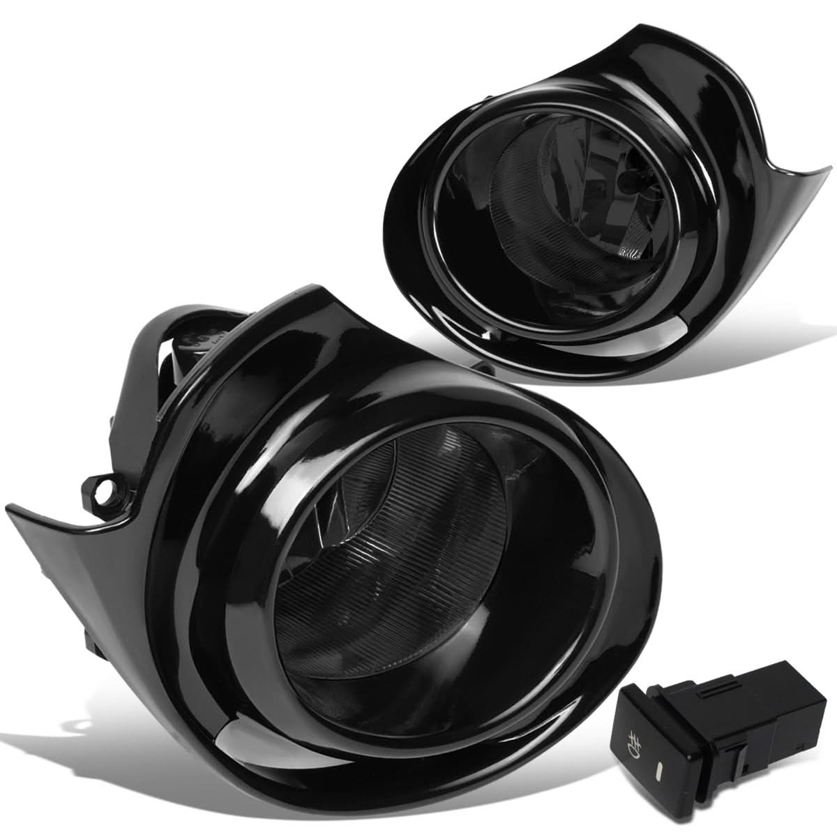 2015-2018 Prius C Fog Lights with Switch & Bezel - Smoke