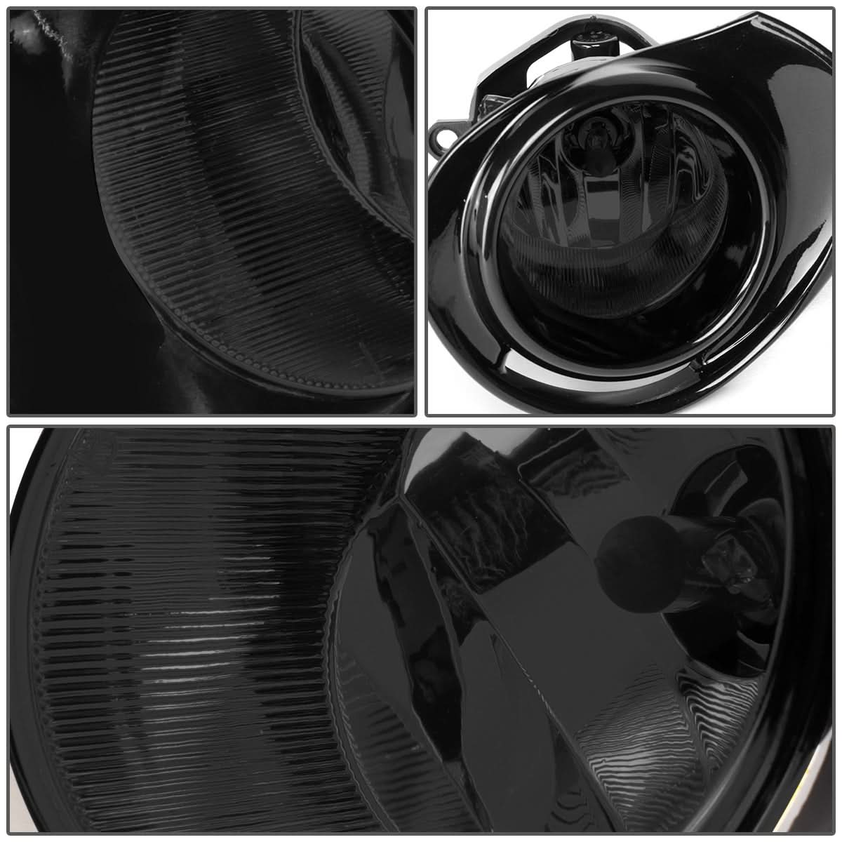 2015-2018 Prius C Fog Lights with Switch & Bezel - Smoke