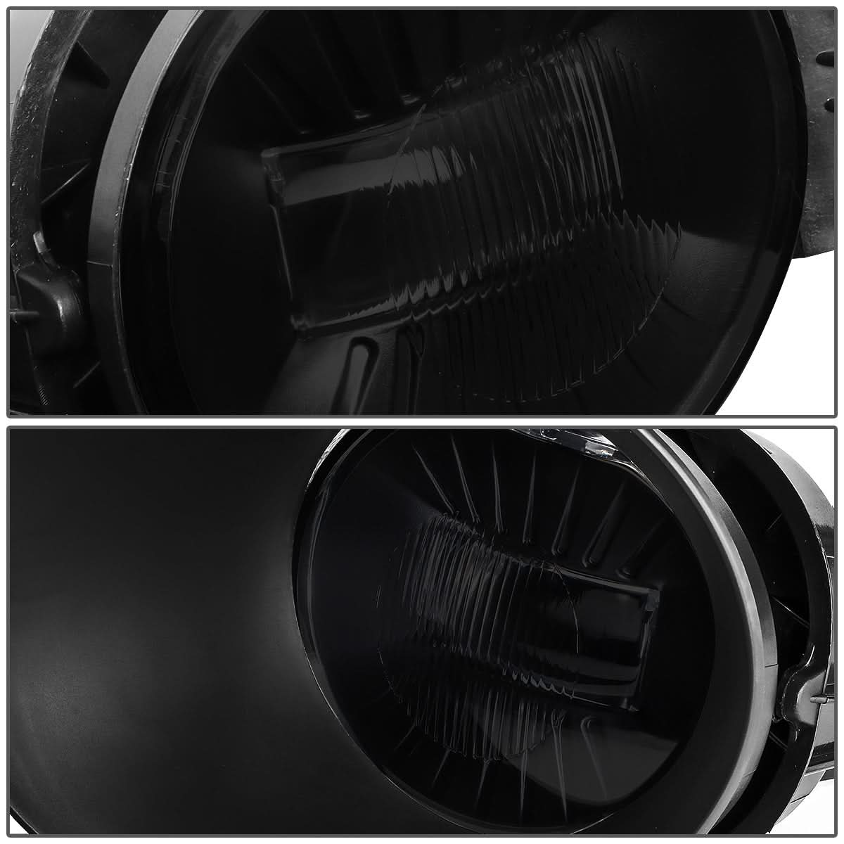 02-09 Dodge Ram Fog Lights w/ Switch & Bezel - Smoke