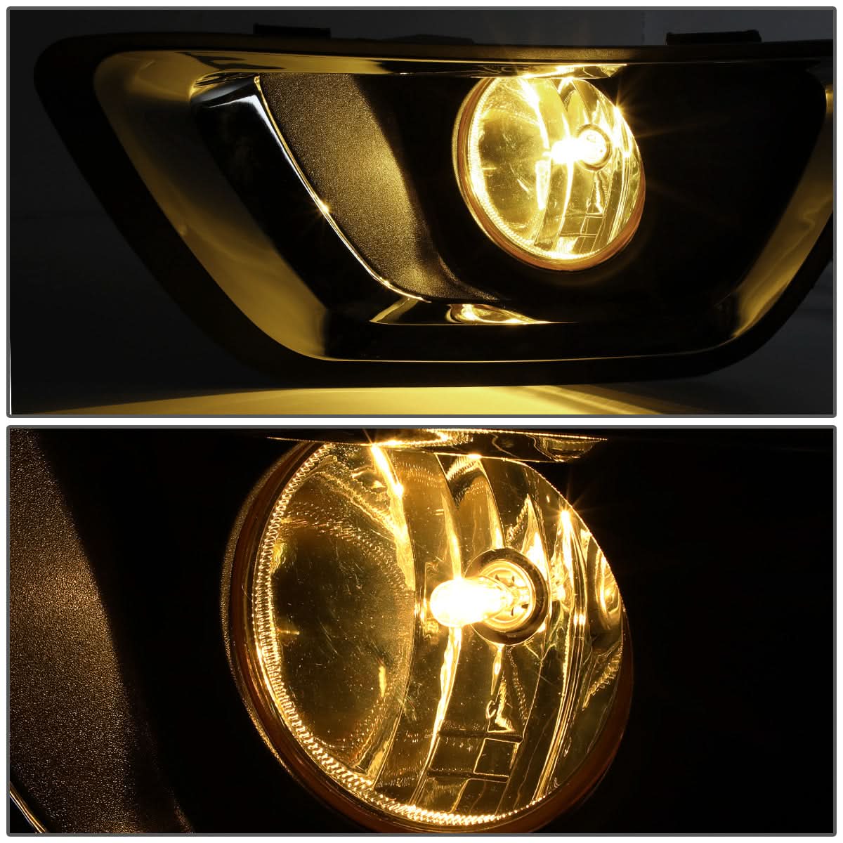 2015-2019 Chevrolet Colorado Fog Lights with Switch Chrome Bezel