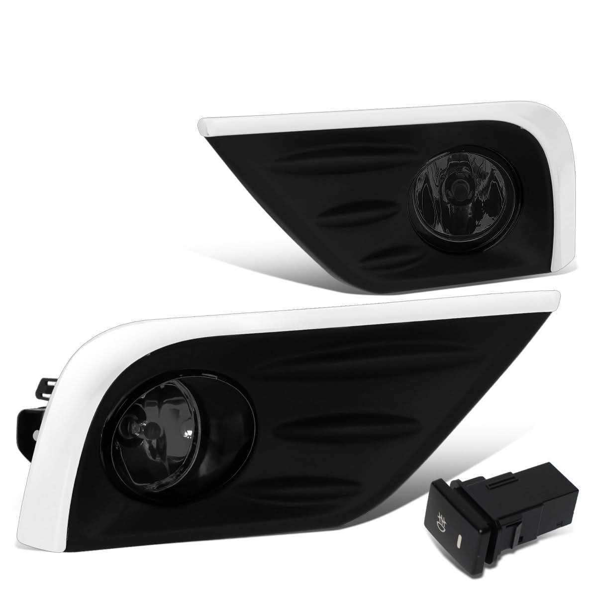 2016-2018 Nissan Altima Fog Lights with Switch & Chrome Bezel