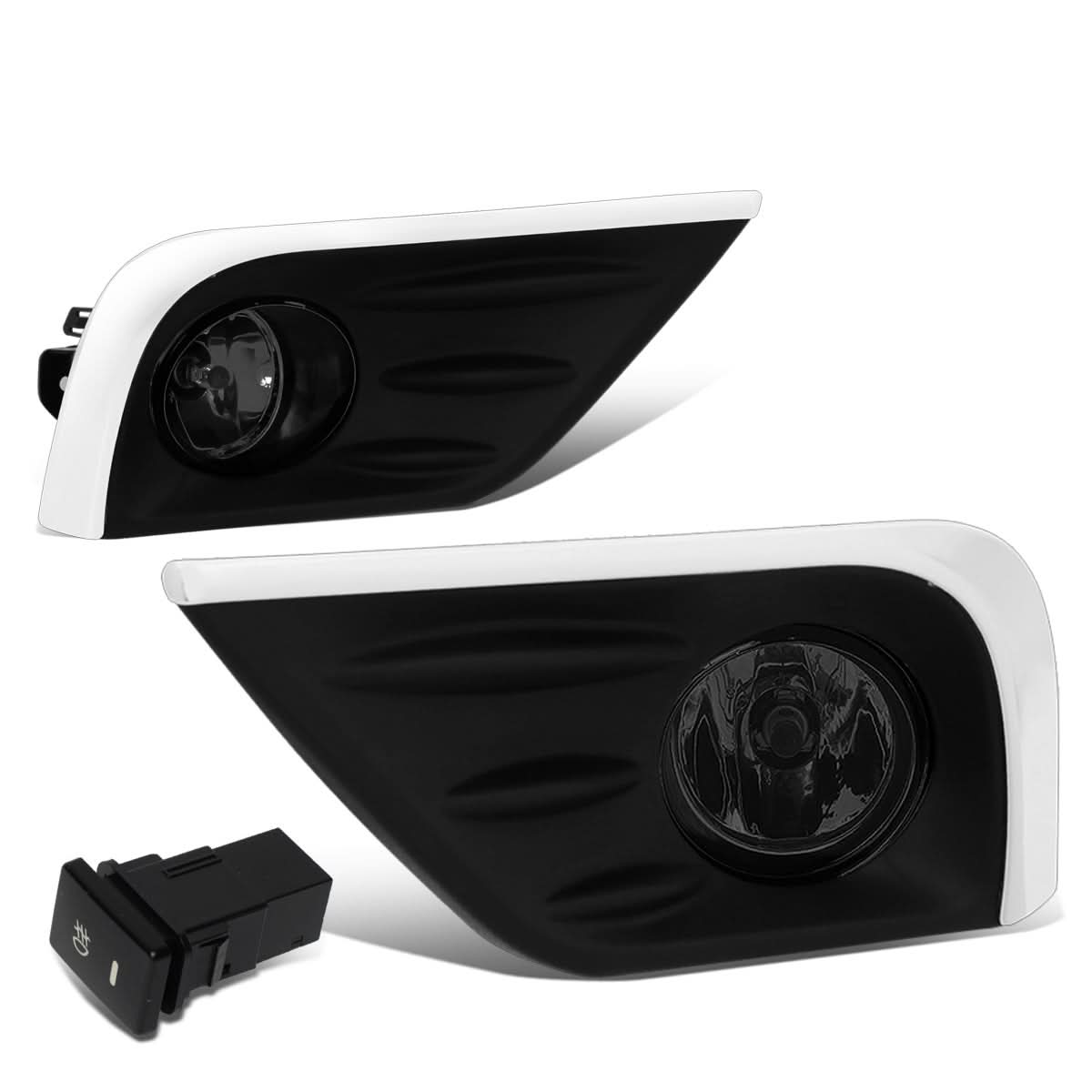 2016-2018 Nissan Altima Fog Lights with Switch & Chrome Bezel