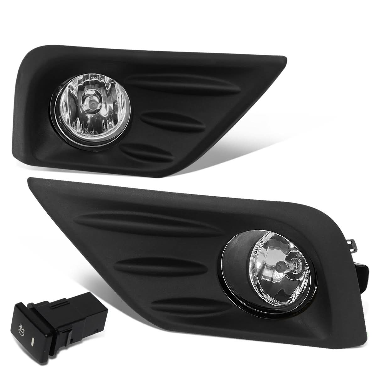2016-2018 Nissan Altima Fog Lights with Switch & Black Bezel