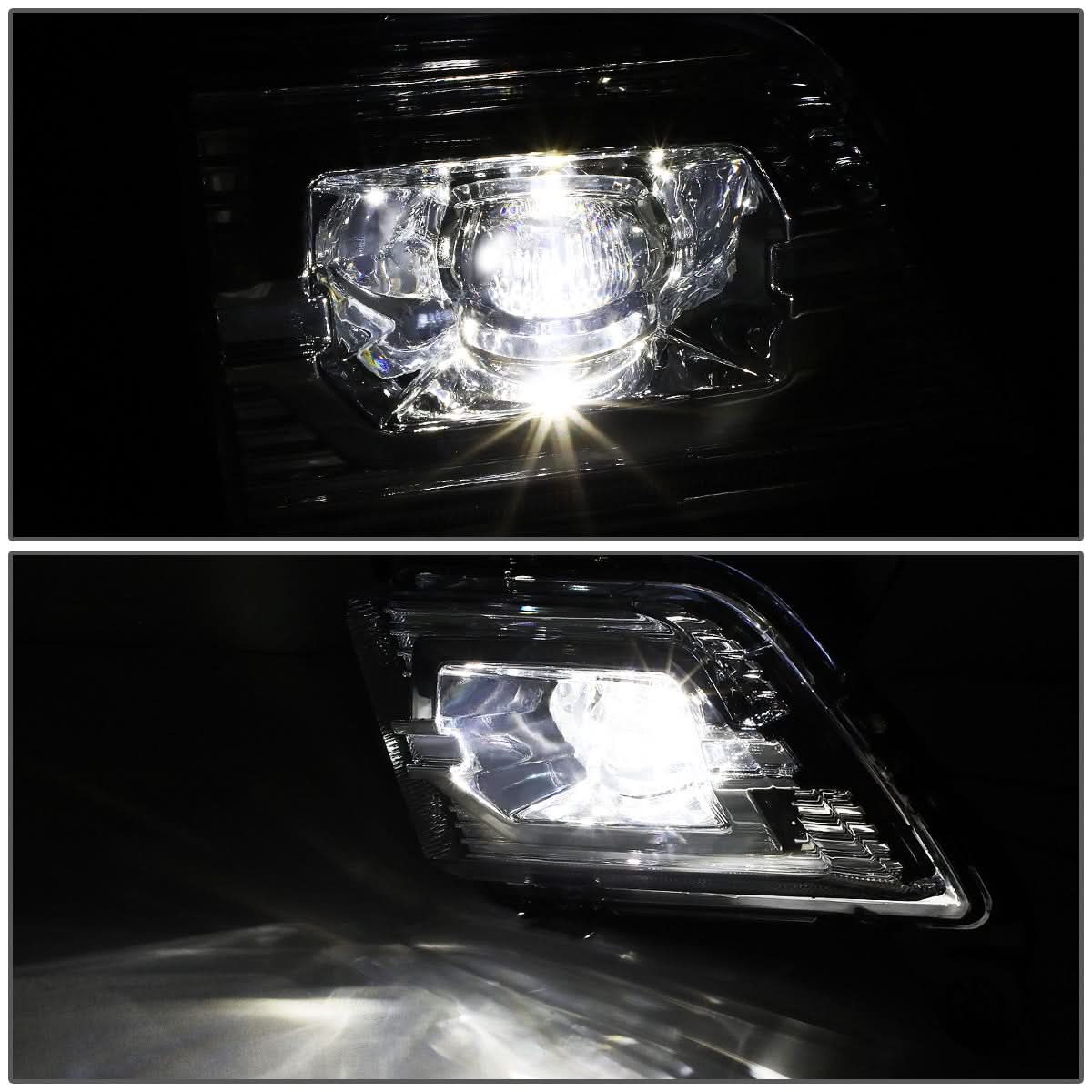 2019-2020 Chevrolet Silverado 1500 LED Fog Lights with Switch Chrome