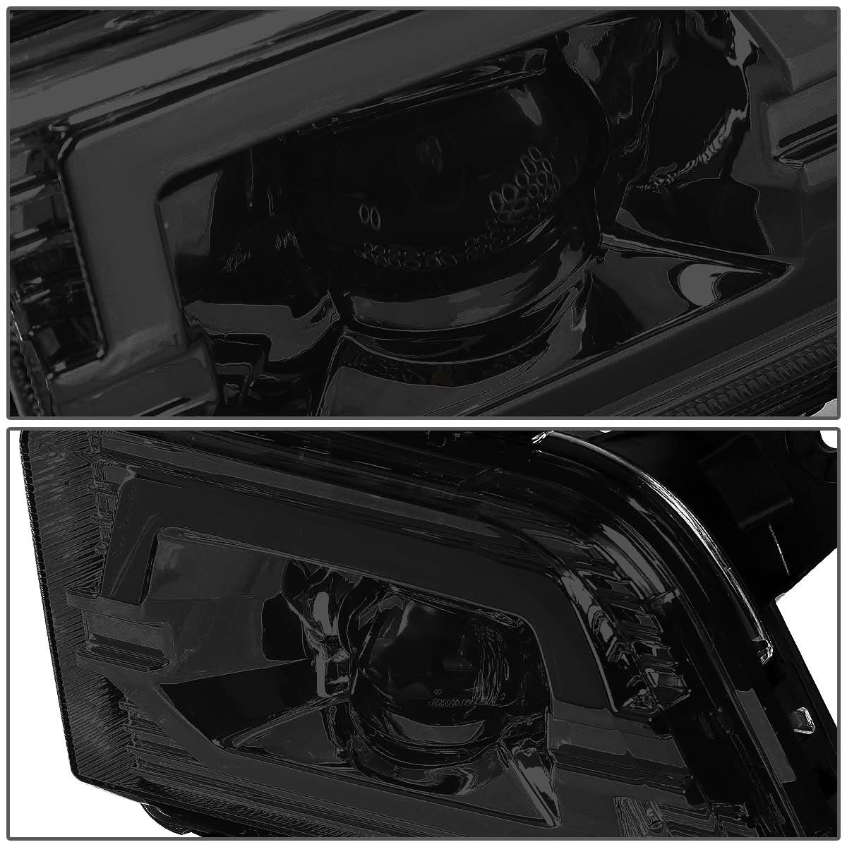 2019-2020 Chevrolet Silverado 1500 LED Fog Lights with Switch - Smoke