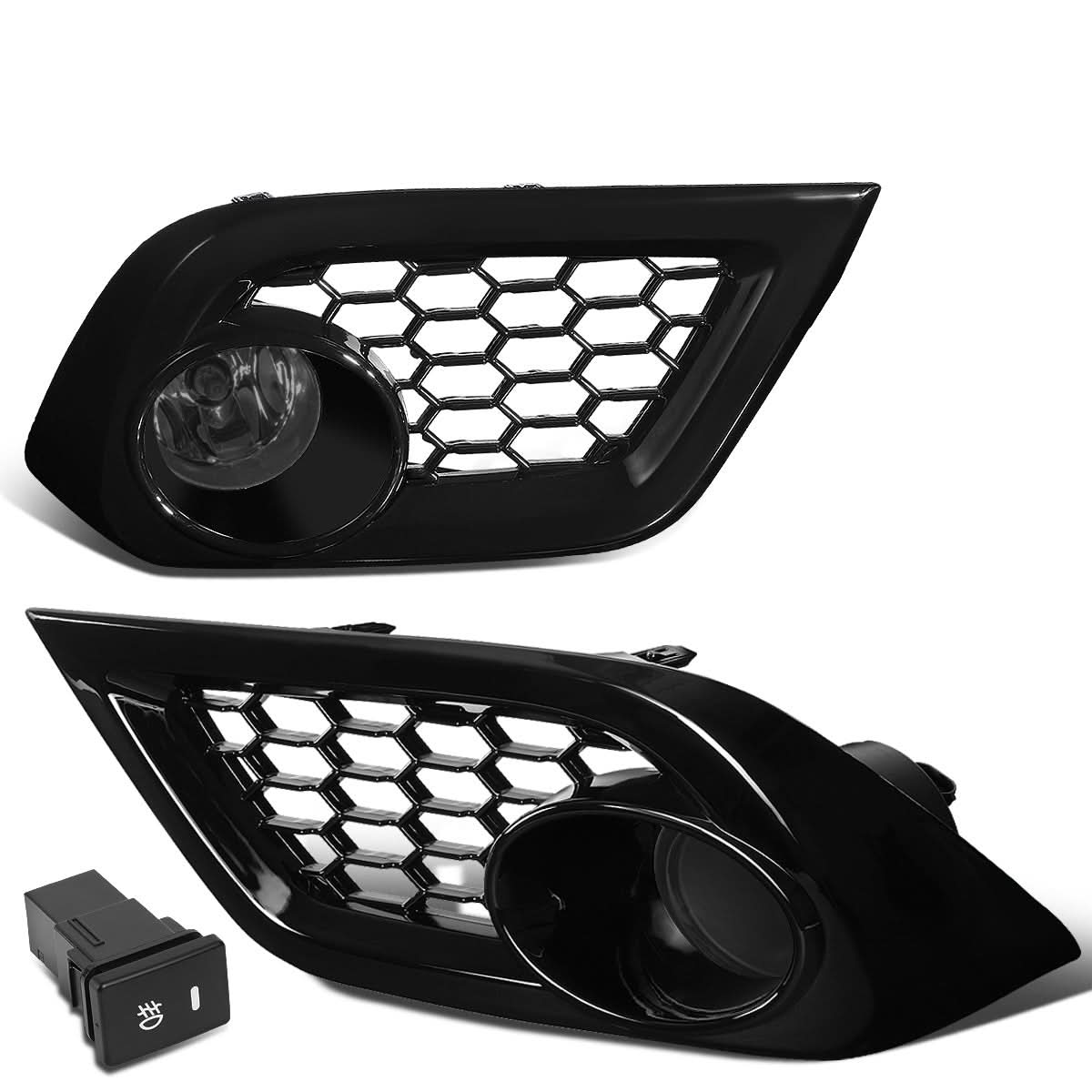 2016-2018 Toyota iM Smoke Fog Lights with Switch & Bezel