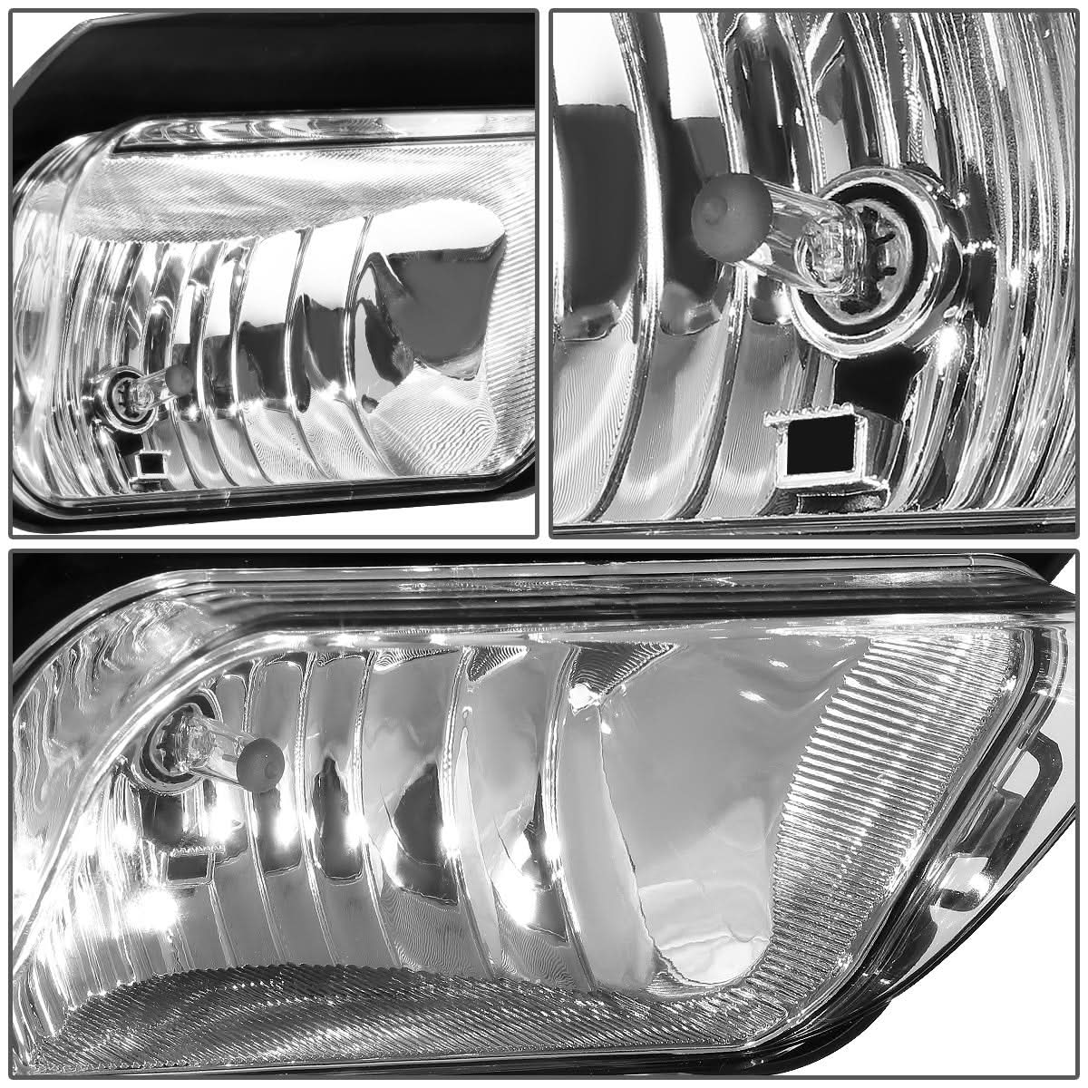 2004-2007 Chevrolet Silverado 1500 2500 3500 Clear Fog Lights