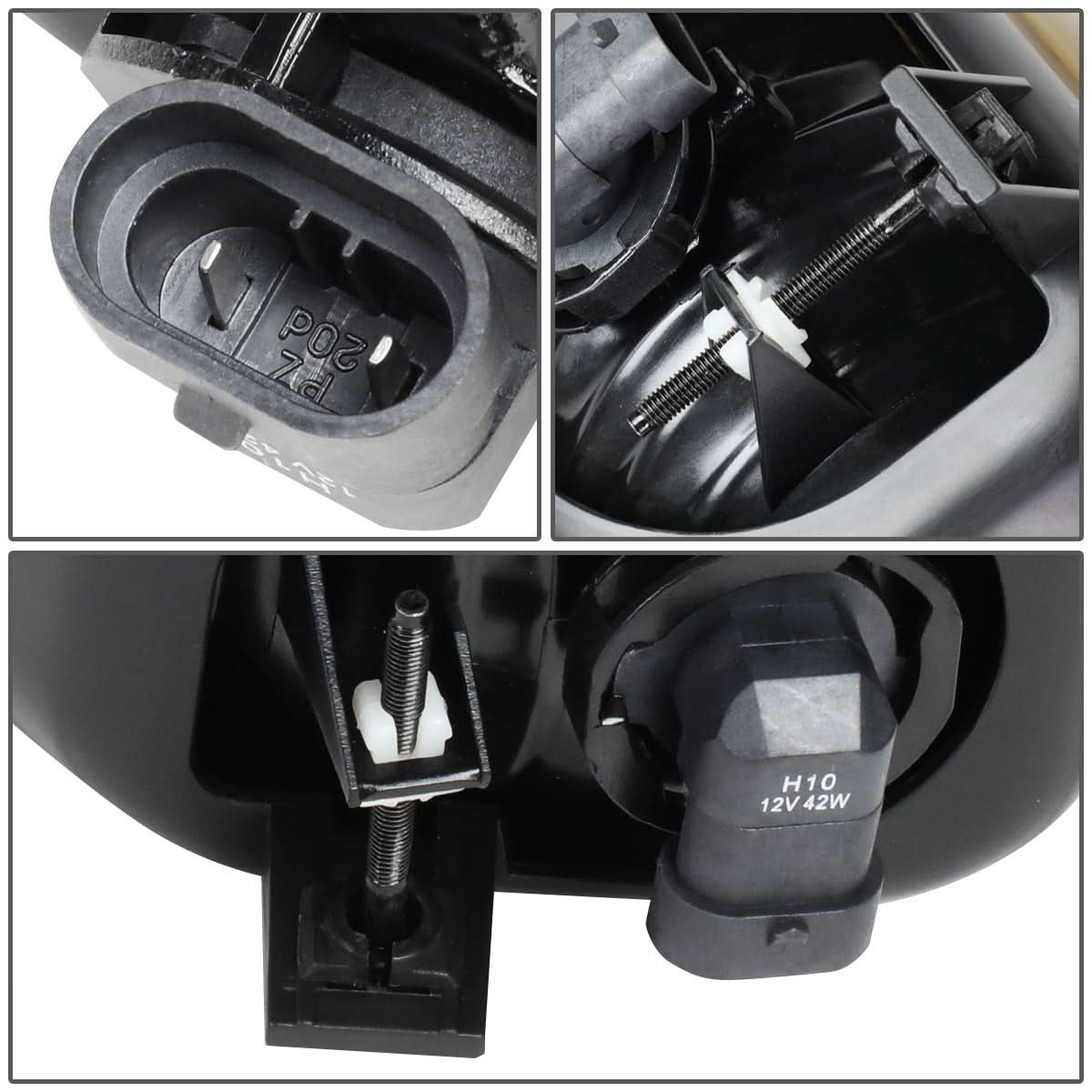 03-07 Chevrolet Silverado / 02-06 Avalanche Amber Fog Lights