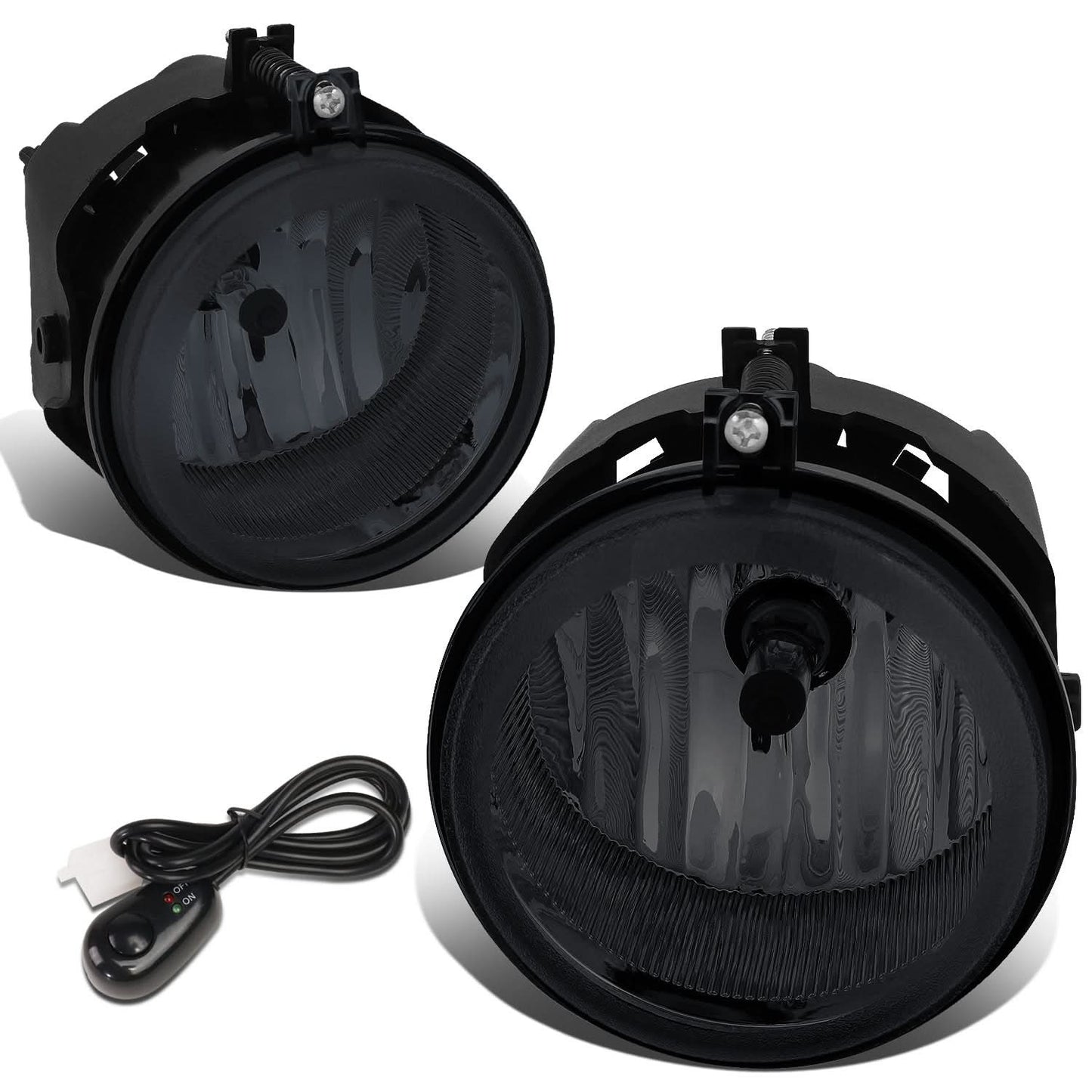 05-10 Dodge Multi-Model Fog Lights with Switch - Smoke