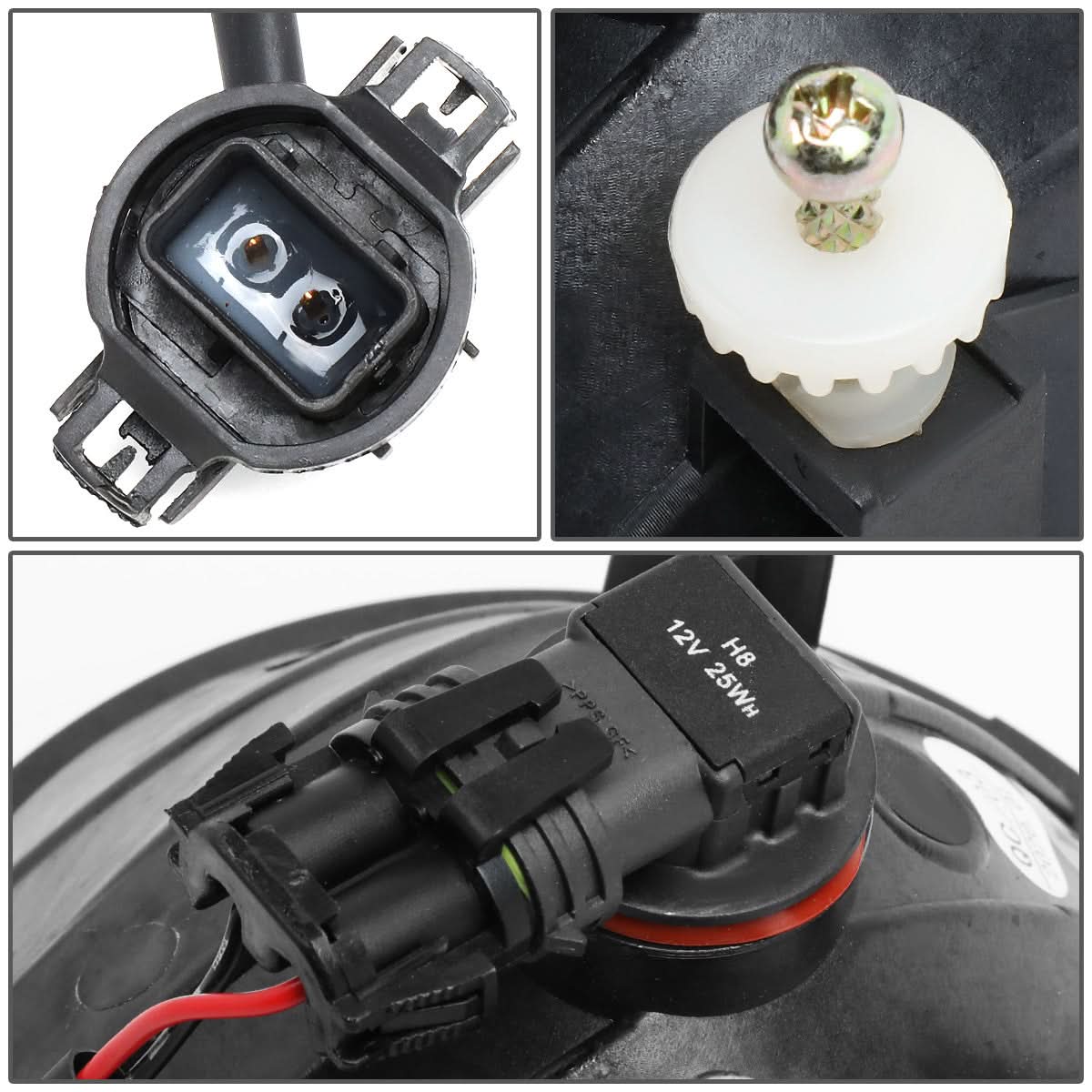 2007-2014 GMC Sierra Smoke Fog Lights