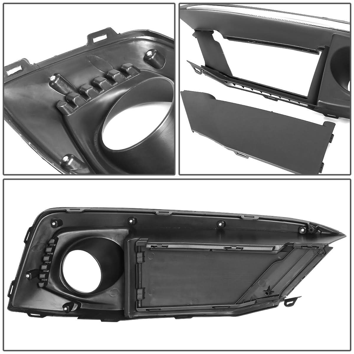 2019-2020 Honda Civic Fog Lights with Switch & Chrome Bezel