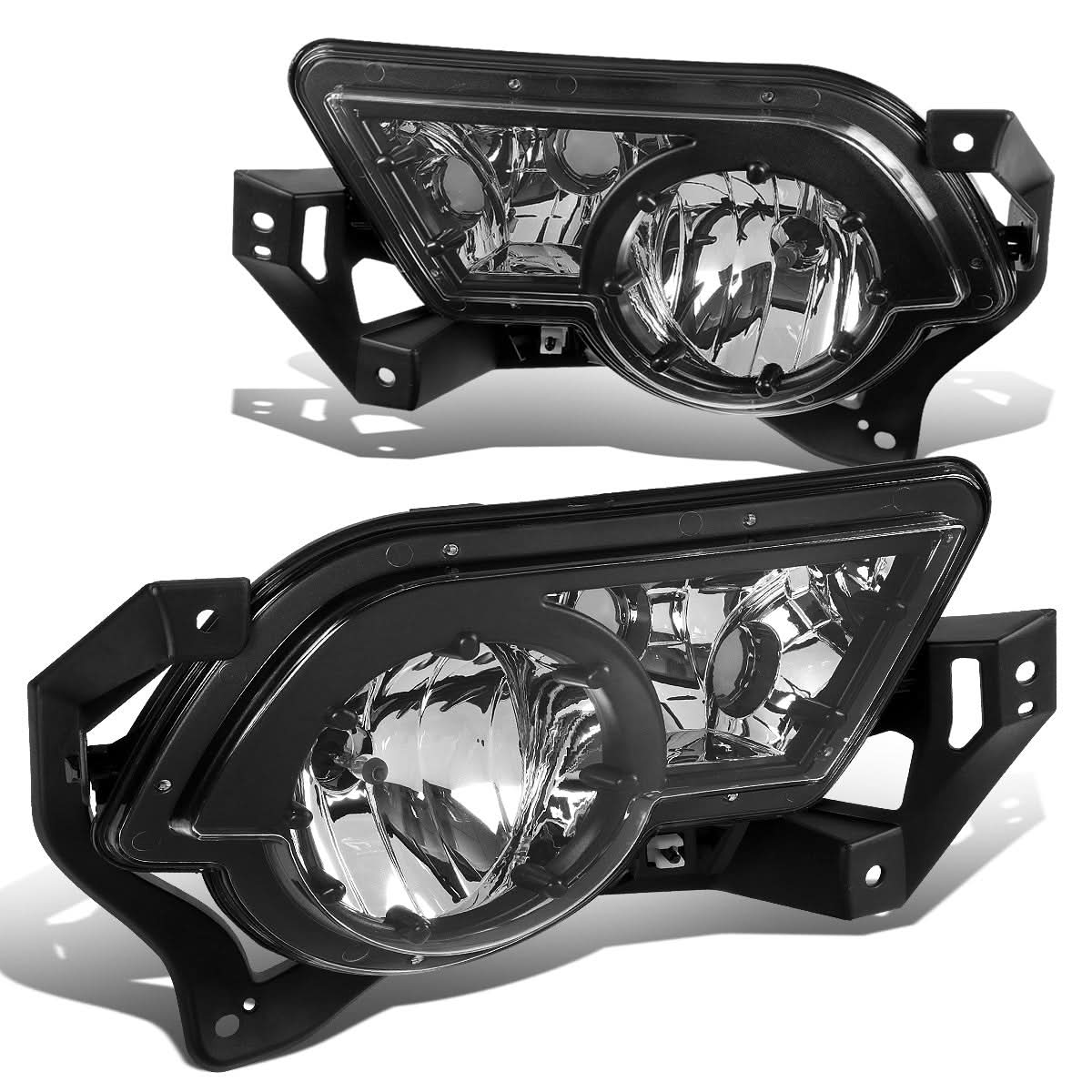 02-06 Chevrolet Avalanche Chrome Clear Fog Lights Body Cladding