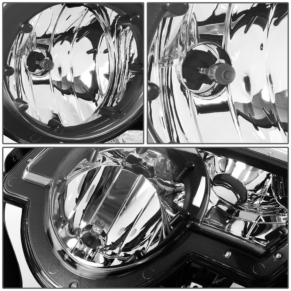 02-06 Chevrolet Avalanche Right Fog Light Chrome/Clear