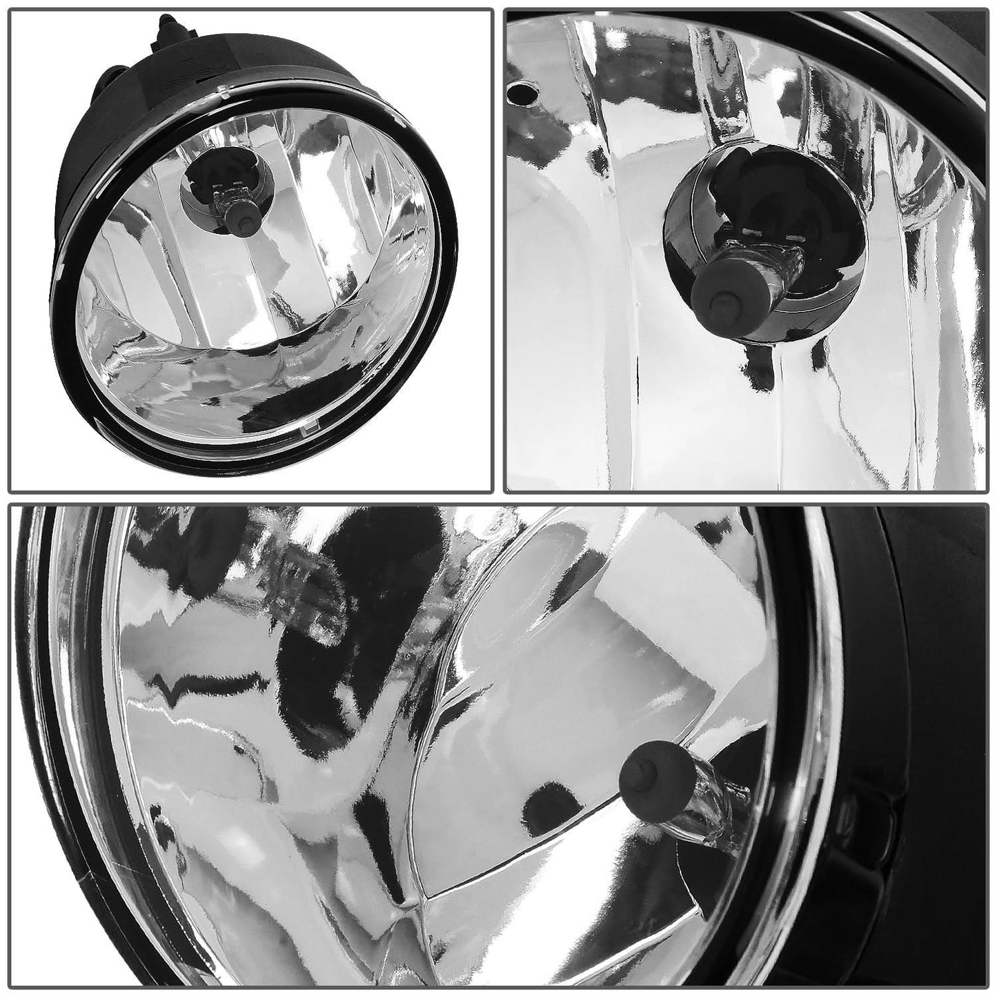 05-15 Nissan Titan / 05-07 Armada Clear Fog Lights - No Switch