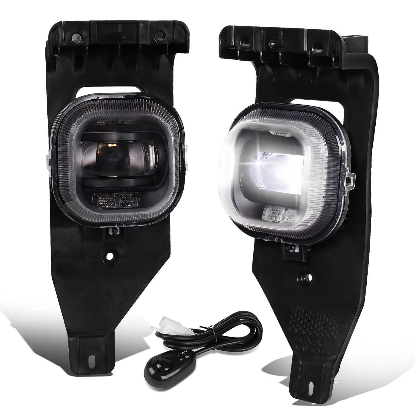 05-07 Ford F-250 F-350 F-450 F-550 Super Duty Projector LED Fog Lights