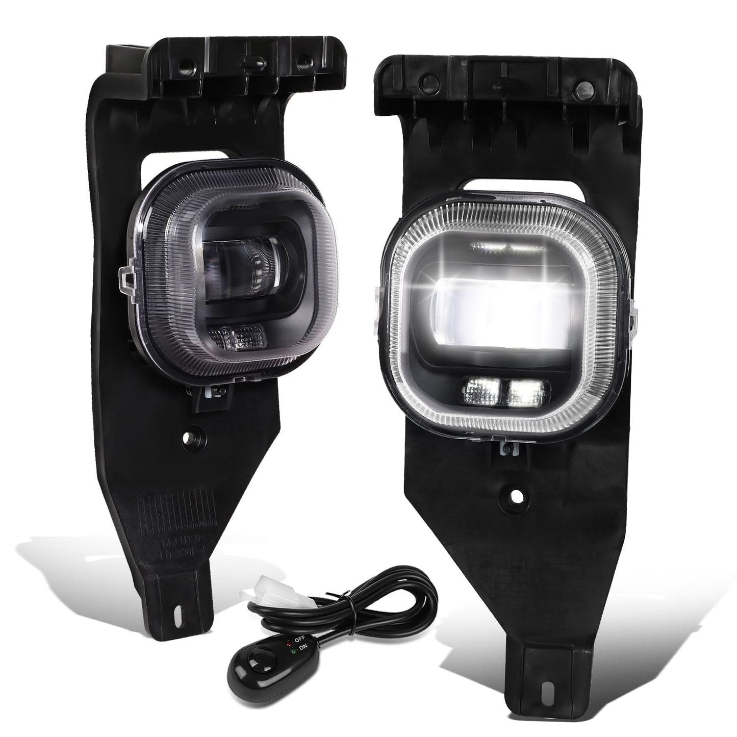 05-07 Ford F-250 F-350 F-450 F-550 Super Duty Projector LED Fog Lights