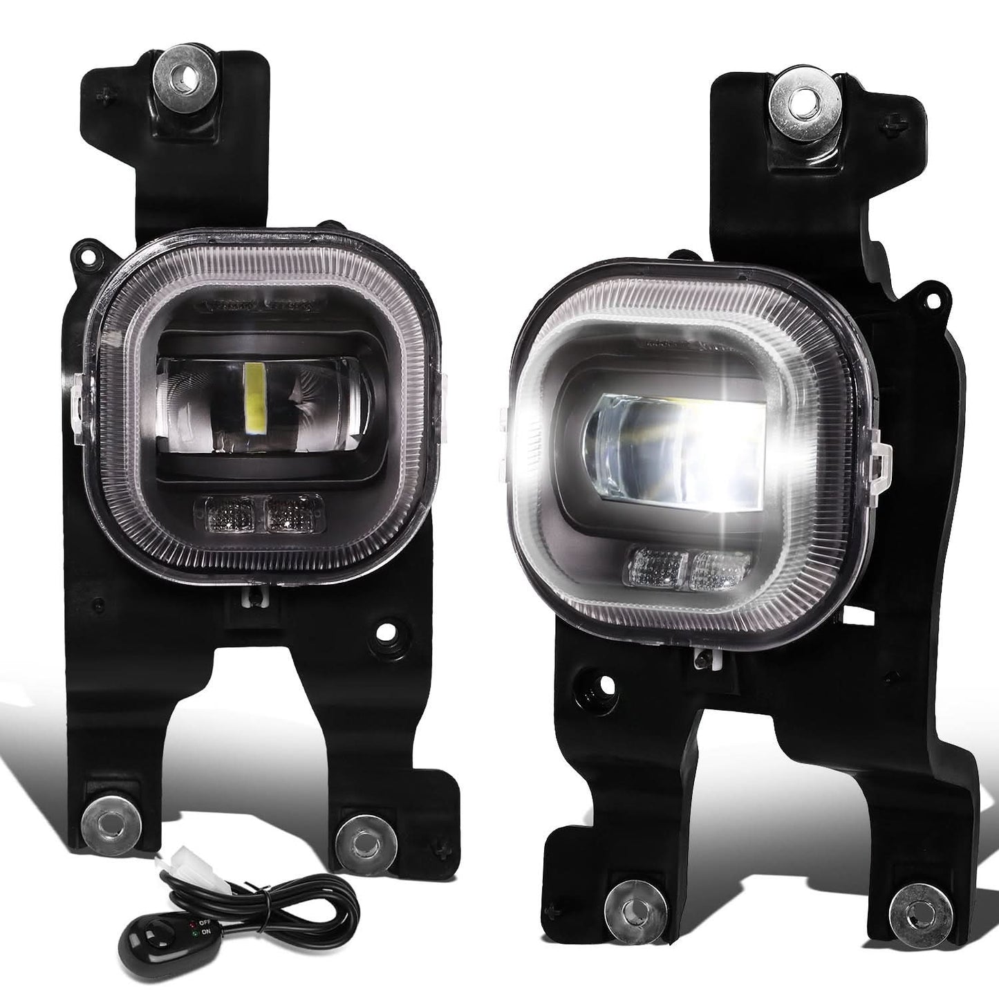 08-10 Ford F-250/F-350/F-450/F-550 Super Duty Projector LED Fog Lights