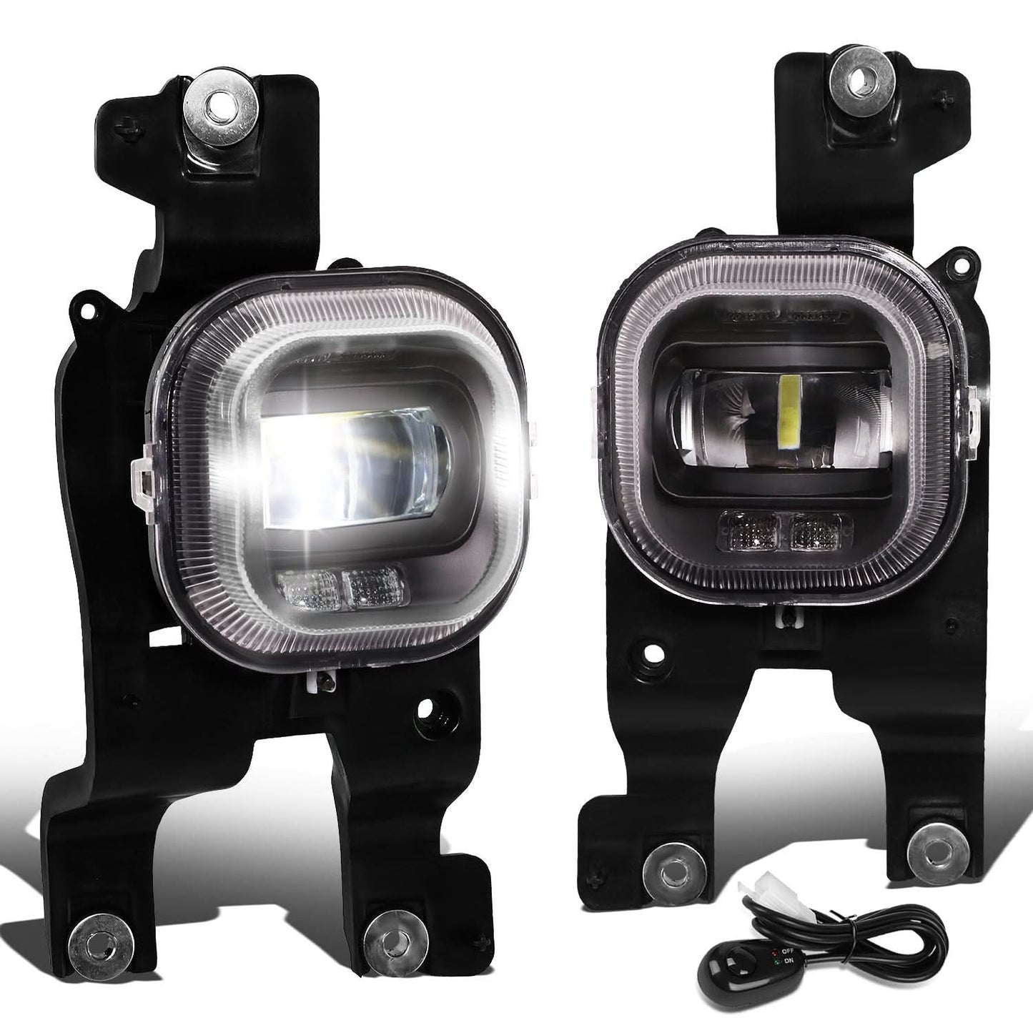 08-10 Ford F-250/F-350/F-450/F-550 Super Duty Projector LED Fog Lights