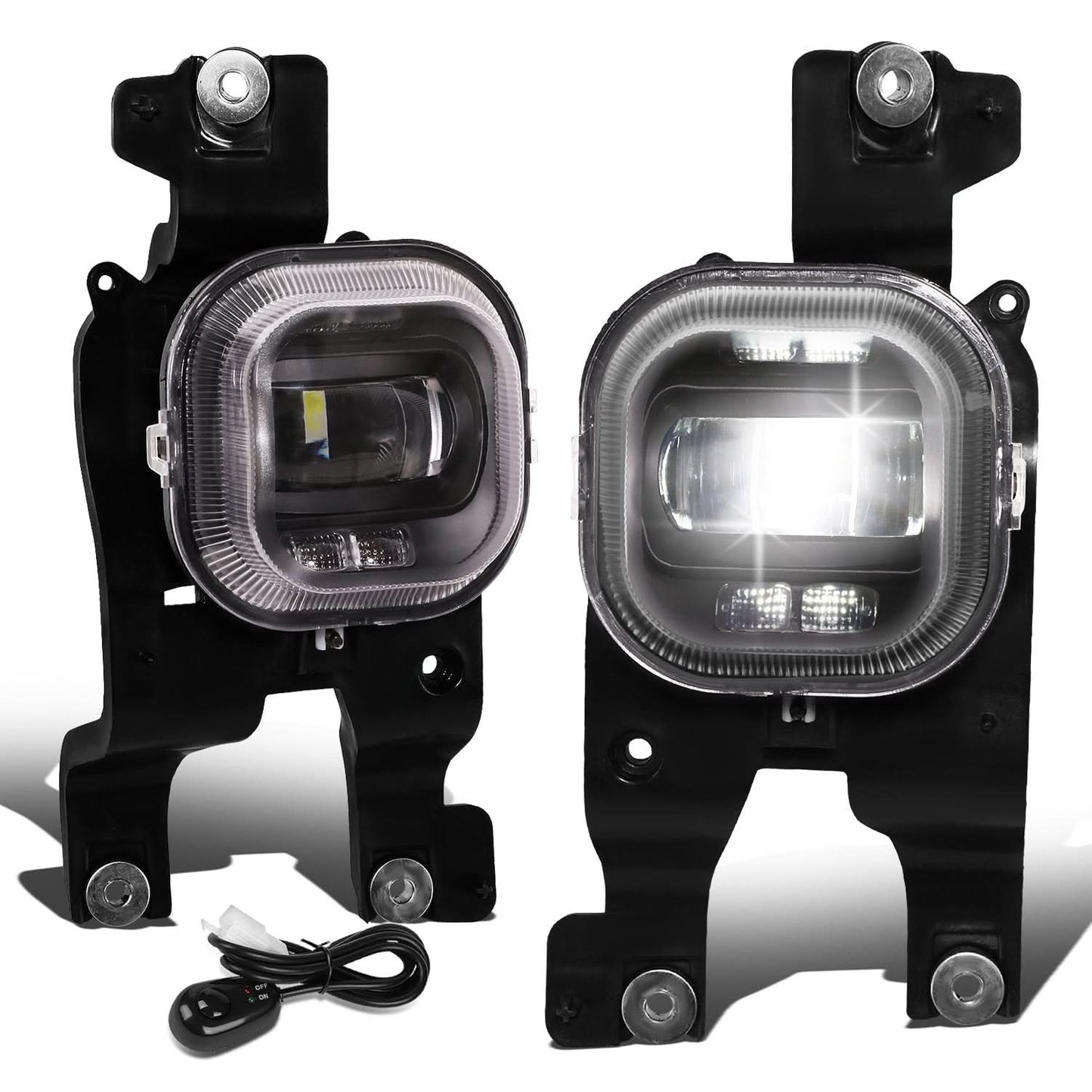 08-10 Ford F-250/F-350/F-450/F-550 Super Duty Projector LED Fog Lights