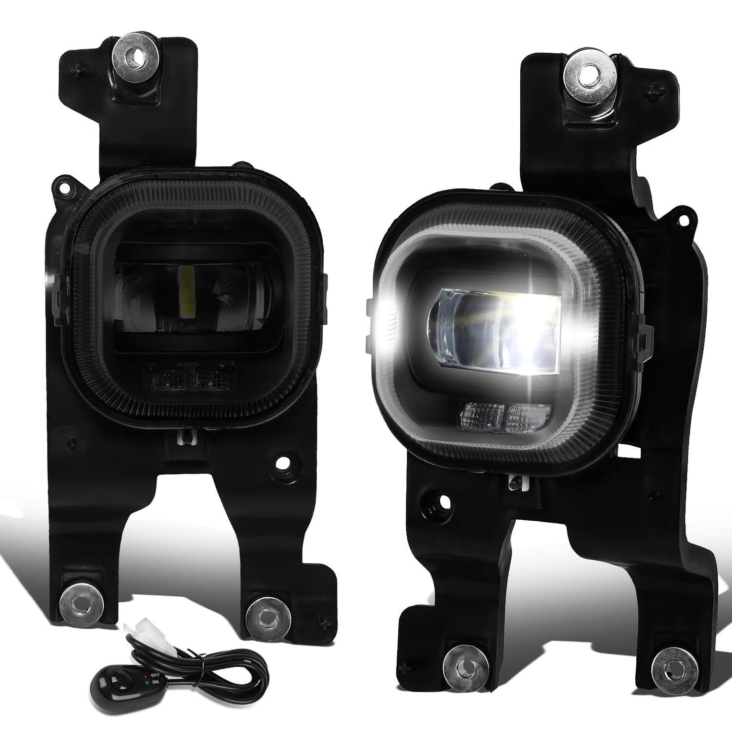 08-10 Ford F-250 F-350 F-450 F-550 Super Duty Projector LED Fog Lights