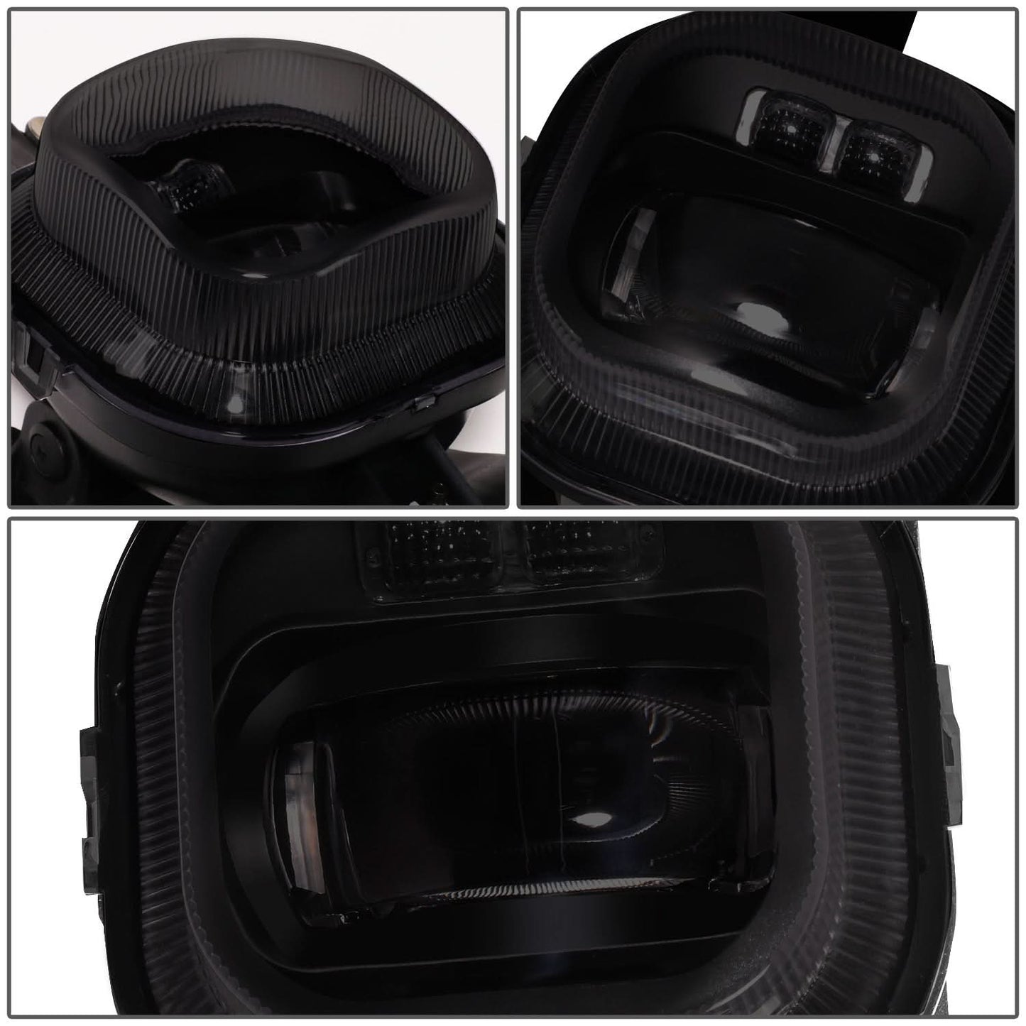 08-10 Ford F-250 F-350 F-450 F-550 Super Duty Projector LED Fog Lights