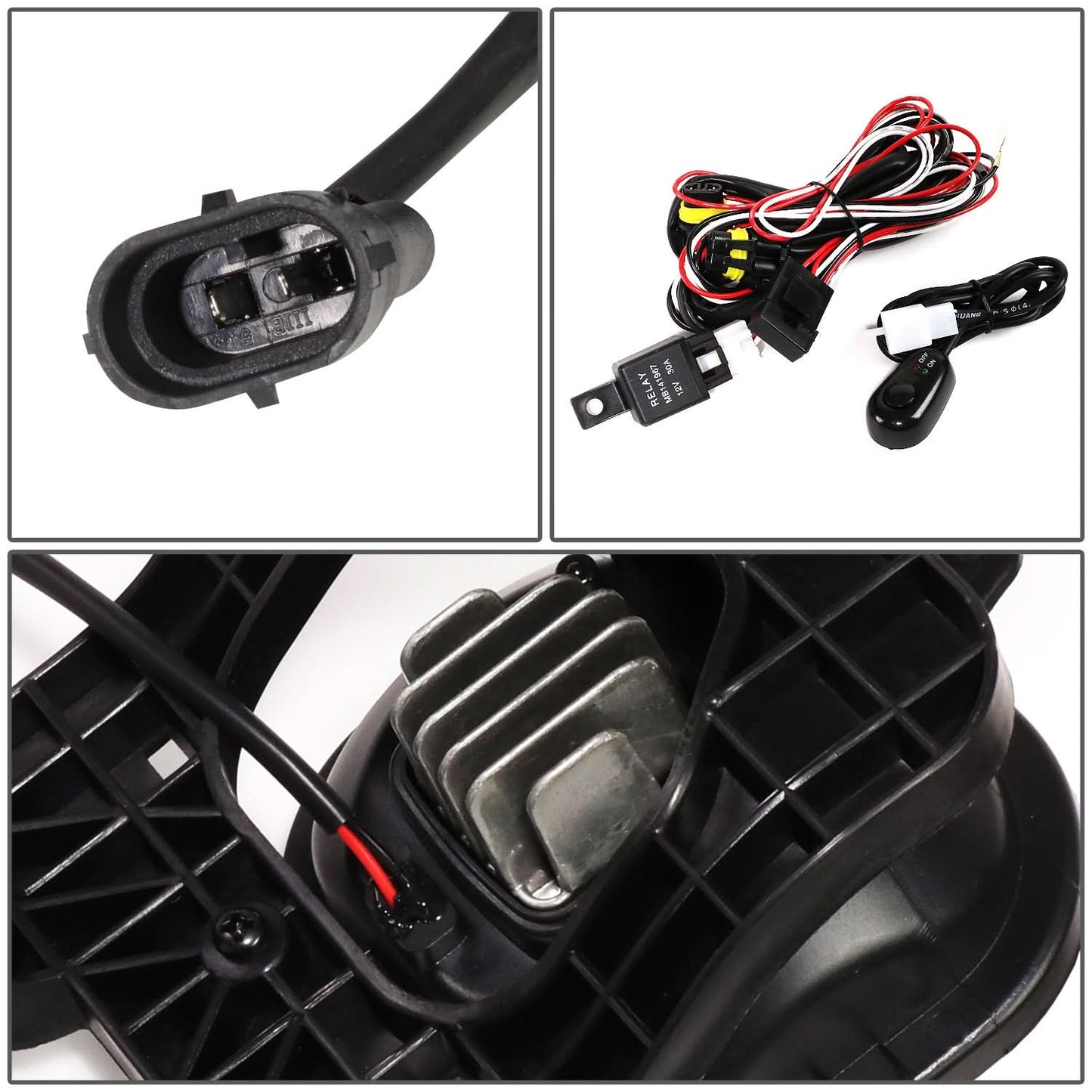 08-10 Ford F-250 F-350 F-450 F-550 Super Duty Projector LED Fog Lights