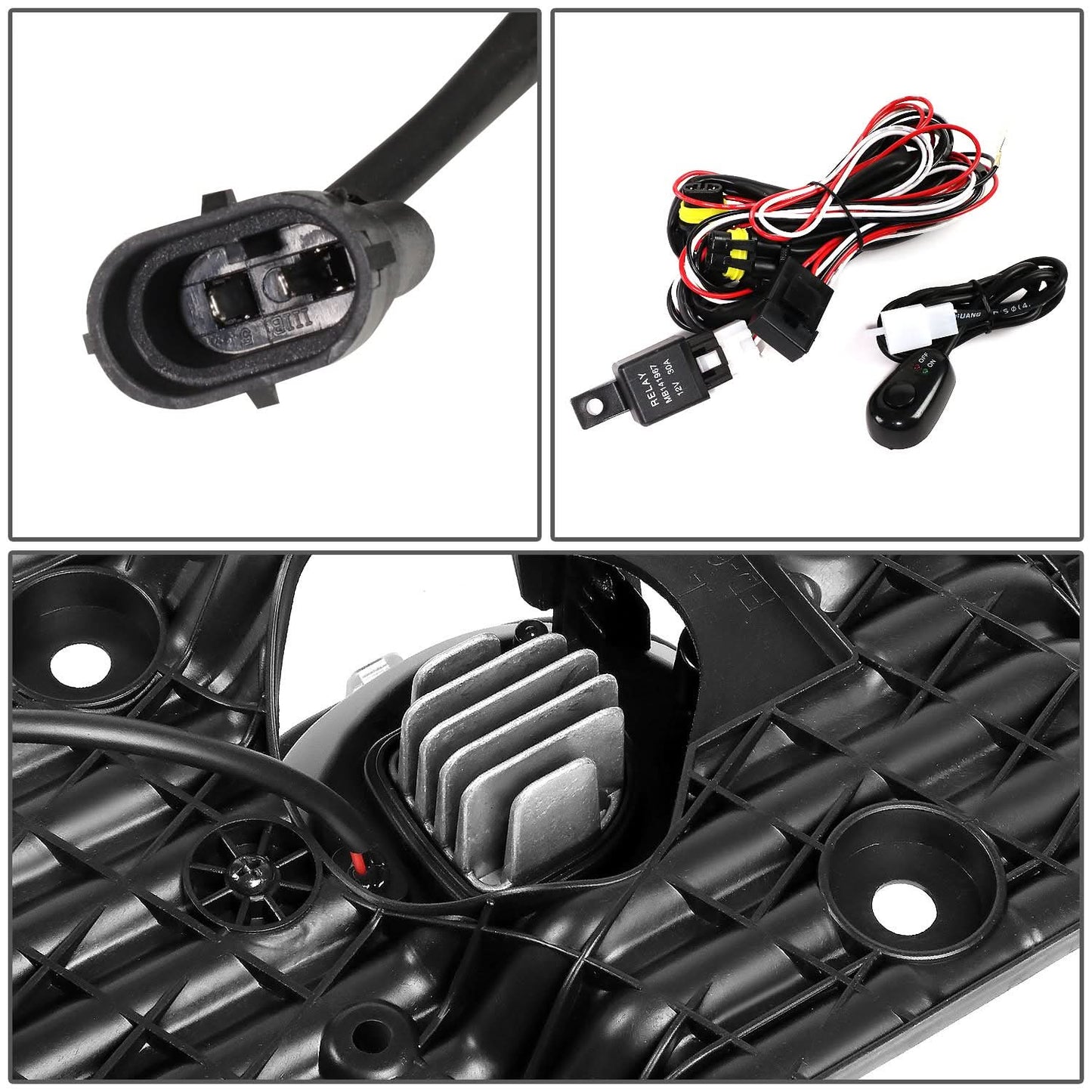 11-16 Ford F-250 F-350 F-450 F-550 Super Duty Projector LED Fog Lights