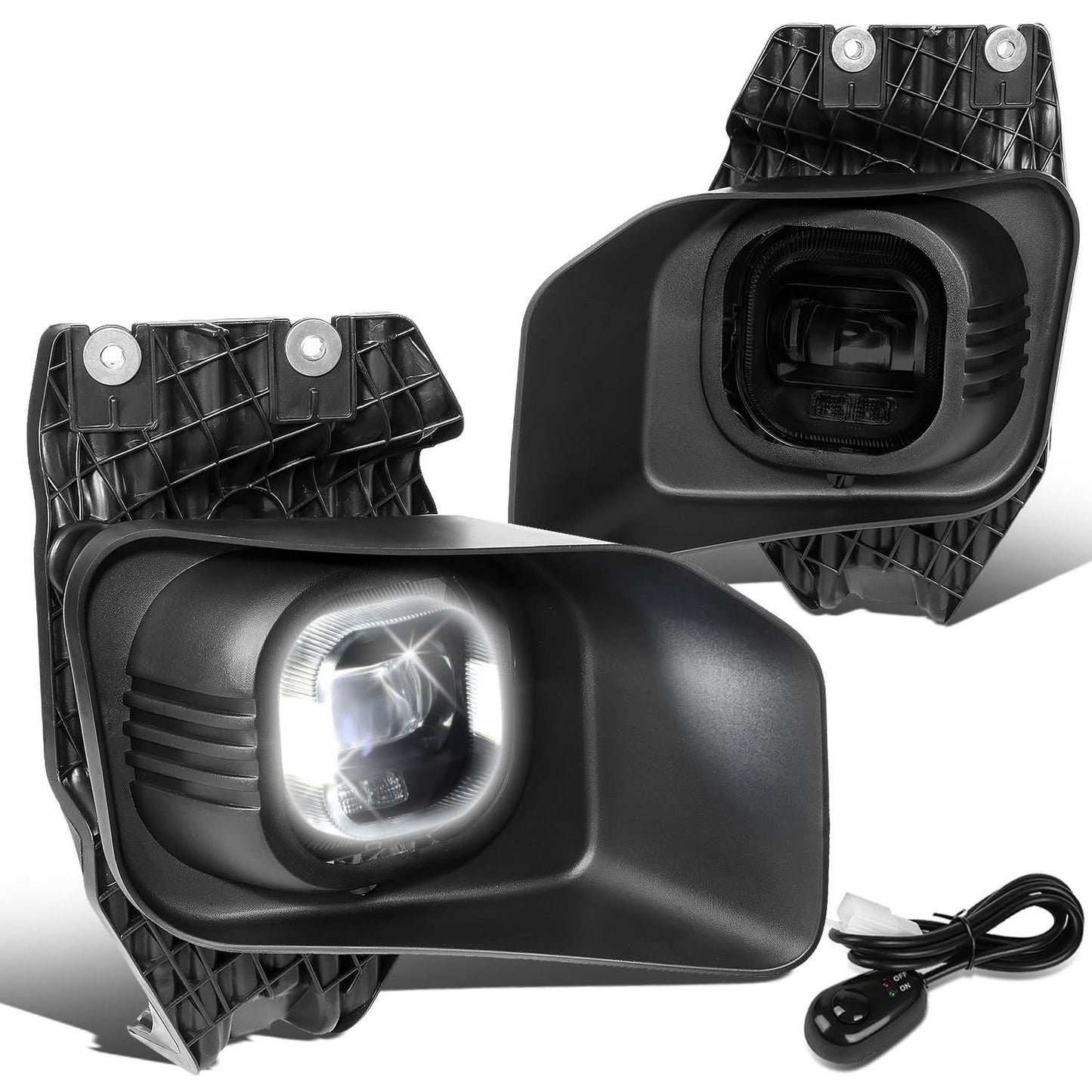 2011-2016 Ford F-250 F-350 F-450 F-550 Super Duty Projector LED Fog Lights