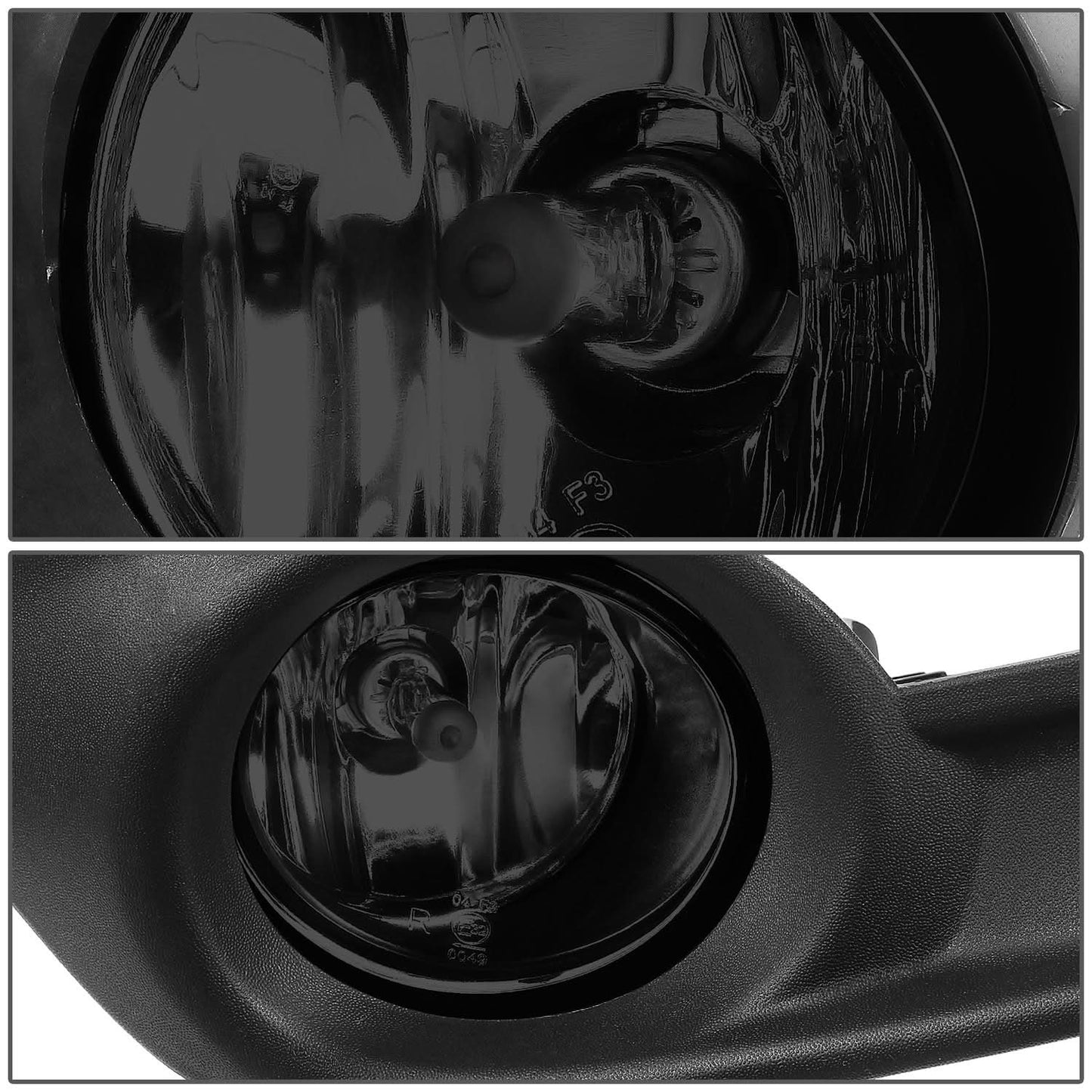 13-15 Nissan Altima Fog Lights with Switch - Smoke Black Bezel