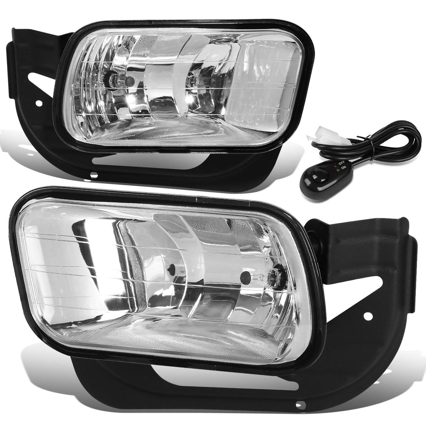 09-12 Dodge Ram 1500 / 11-18 Ram 2500 3500 Fog Lights Chrome Clear