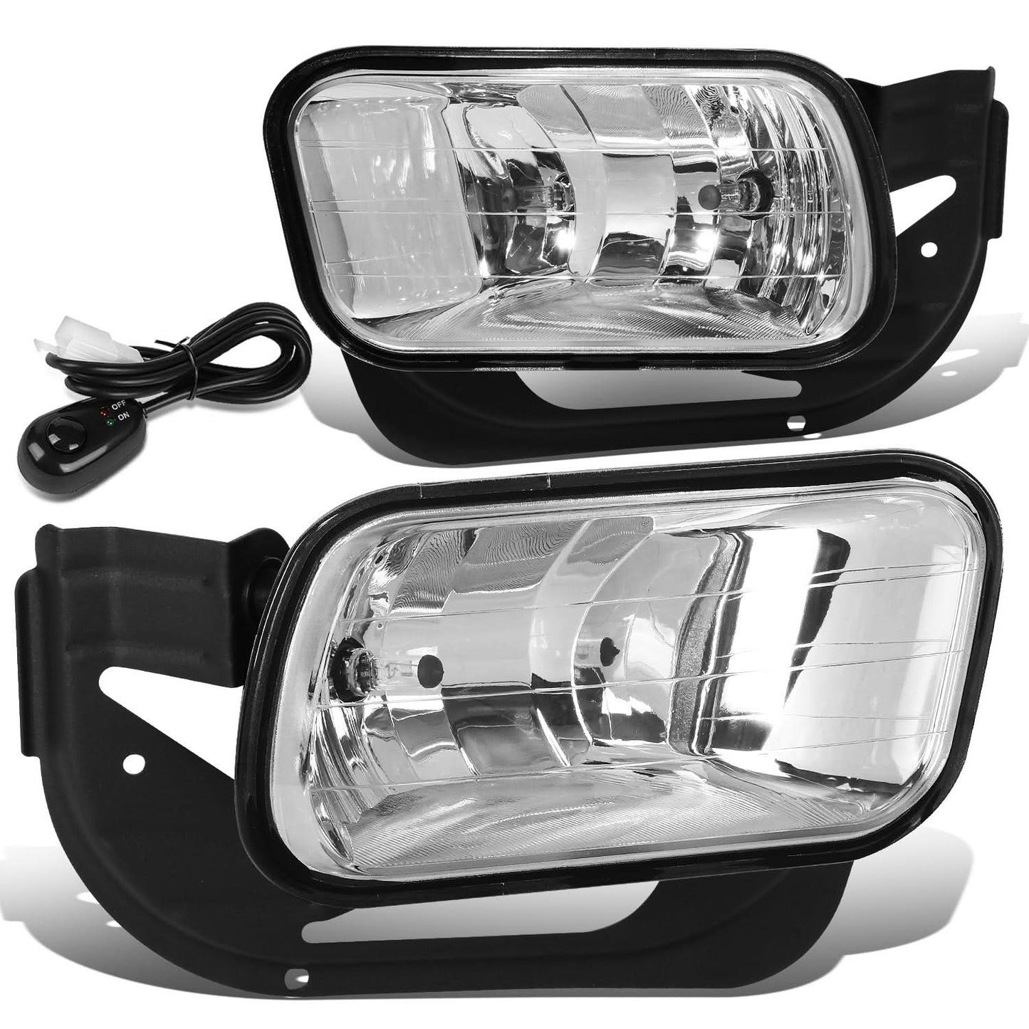09-12 Dodge Ram 1500 / 11-18 Ram 2500 3500 Fog Lights Chrome Clear