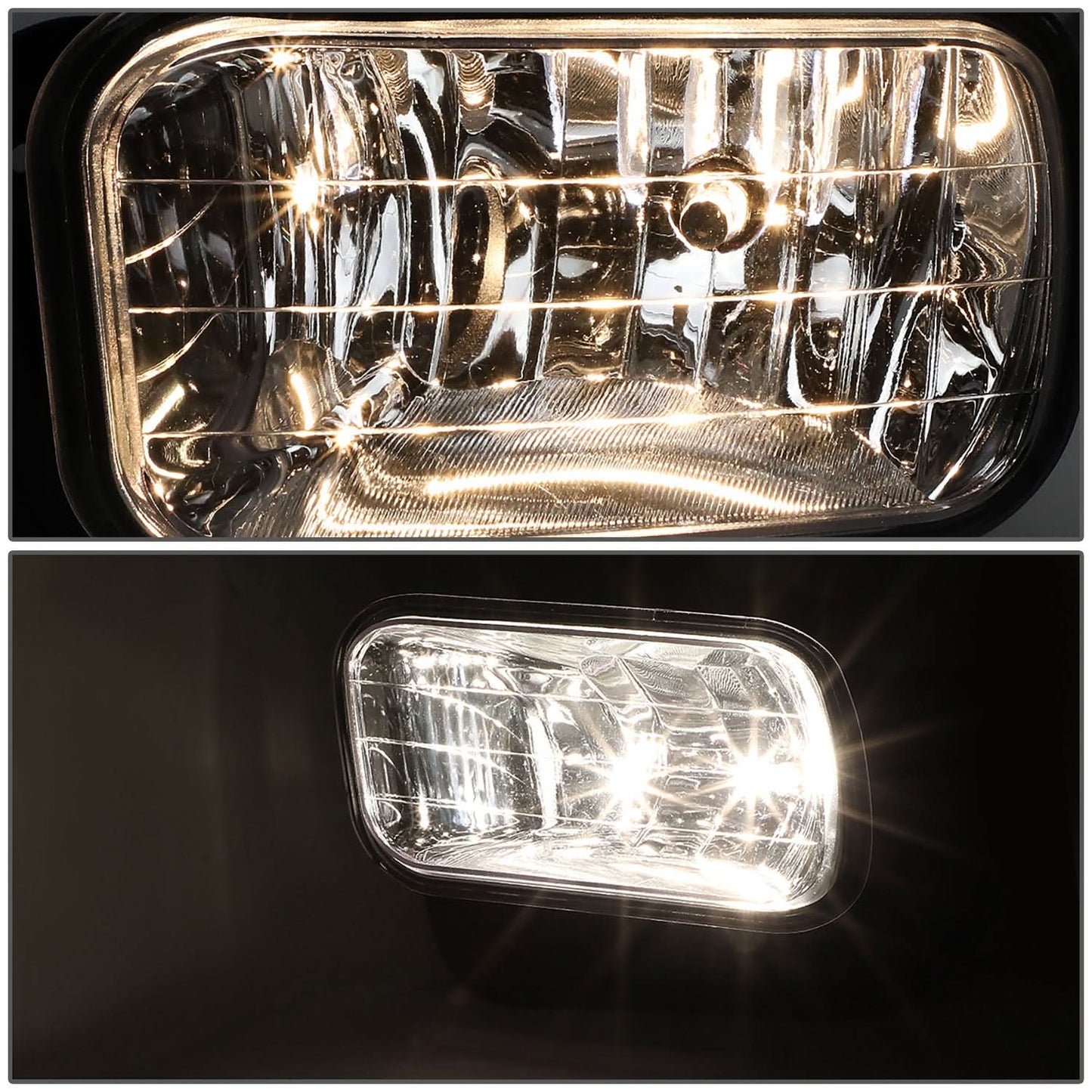09-12 Dodge Ram 1500 / 11-18 Ram 2500 3500 Fog Lights Chrome Clear