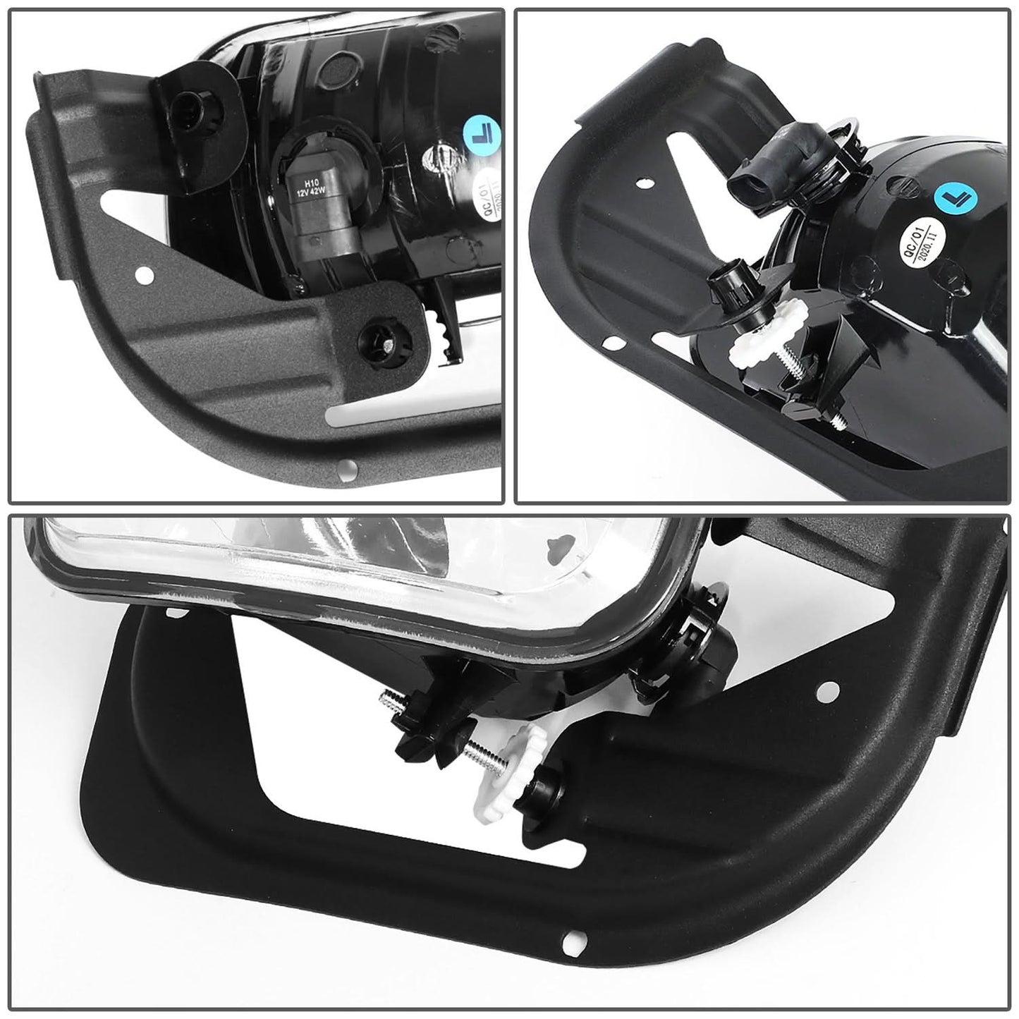 09-12 Dodge Ram 1500 / 11-18 Ram 2500 3500 Fog Lights Chrome Clear