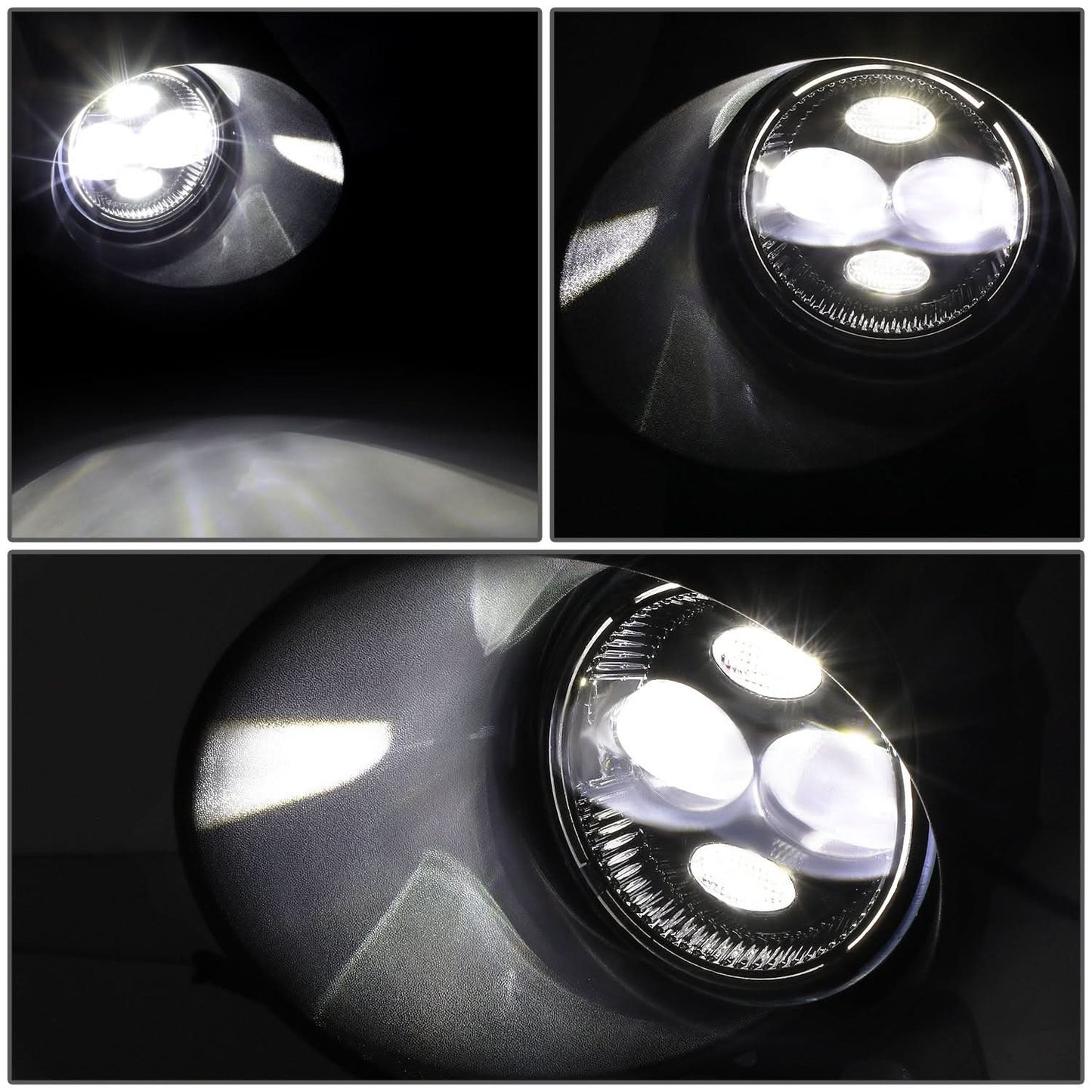 2005-2008 Ford F-150 / Lincoln Mark LT Chrome Clear Fog Lights