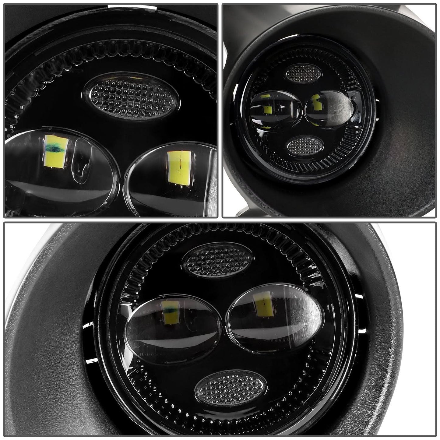 2005-2008 Ford F-150 / Lincoln Mark LT Chrome Clear Fog Lights