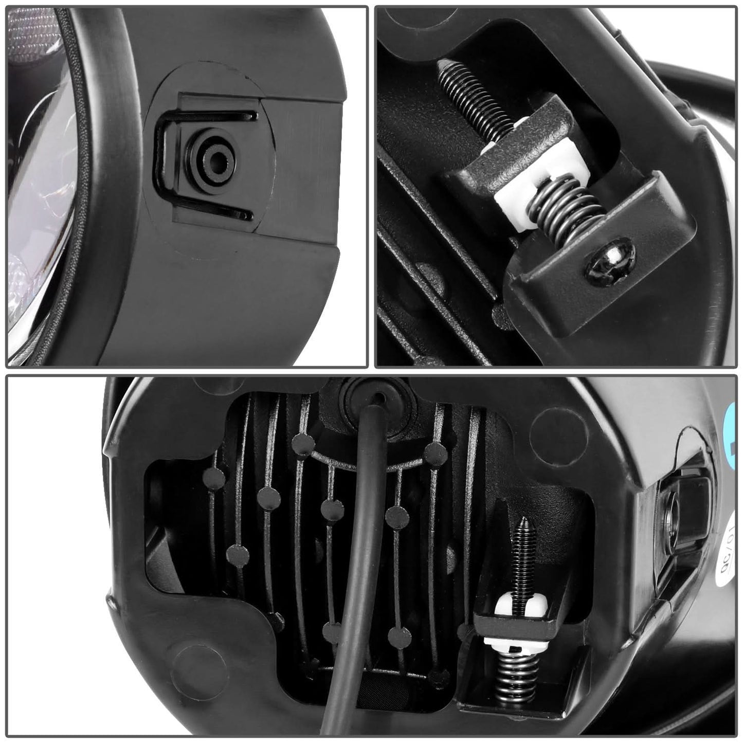 2005-2008 Ford F-150 / Lincoln Mark LT Chrome Clear Fog Lights