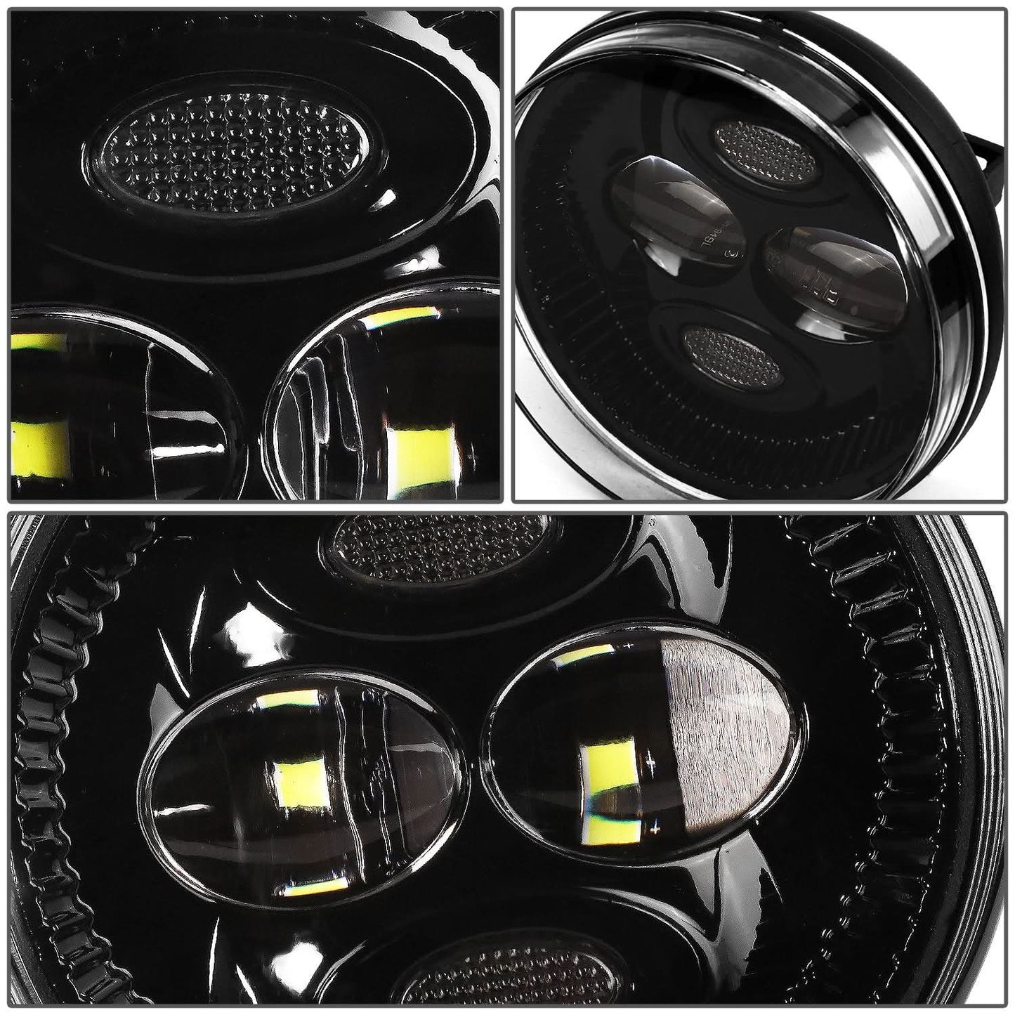 07-14 GMC Sierra 2500HD 3500HD / 07-13 Sierra 1500 LED Fog Lights Clear
