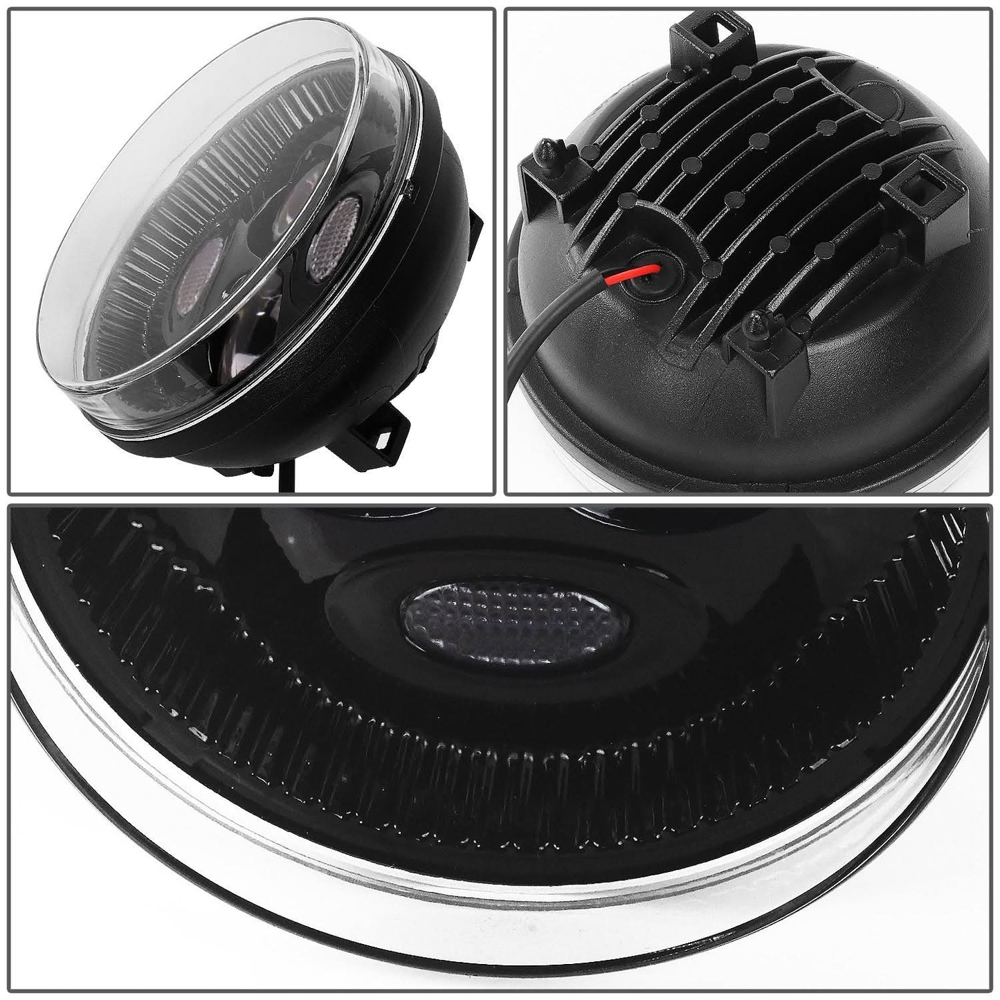 07-14 GMC Sierra 2500HD 3500HD / 07-13 Sierra 1500 LED Fog Lights Clear