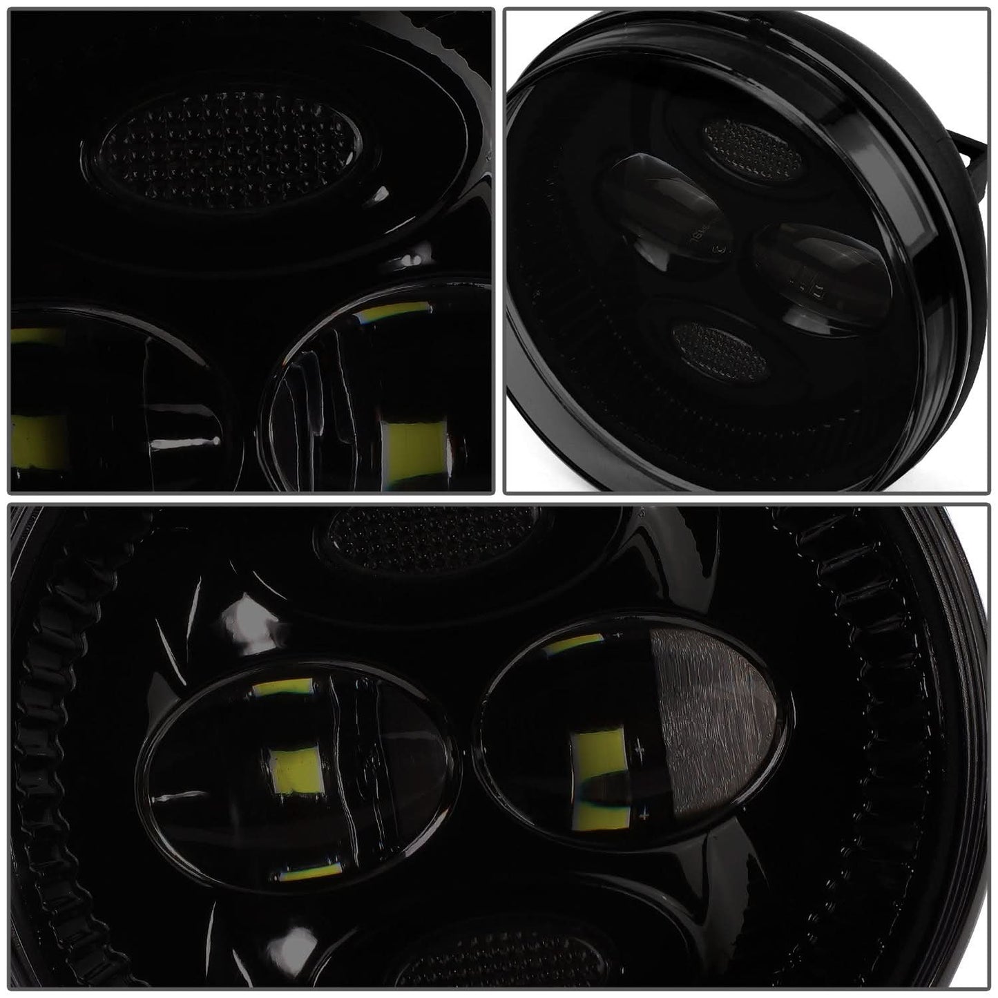 07-14 GMC Sierra 2500HD 3500HD / 07-13 Sierra 1500 LED Smoked Fog Lights