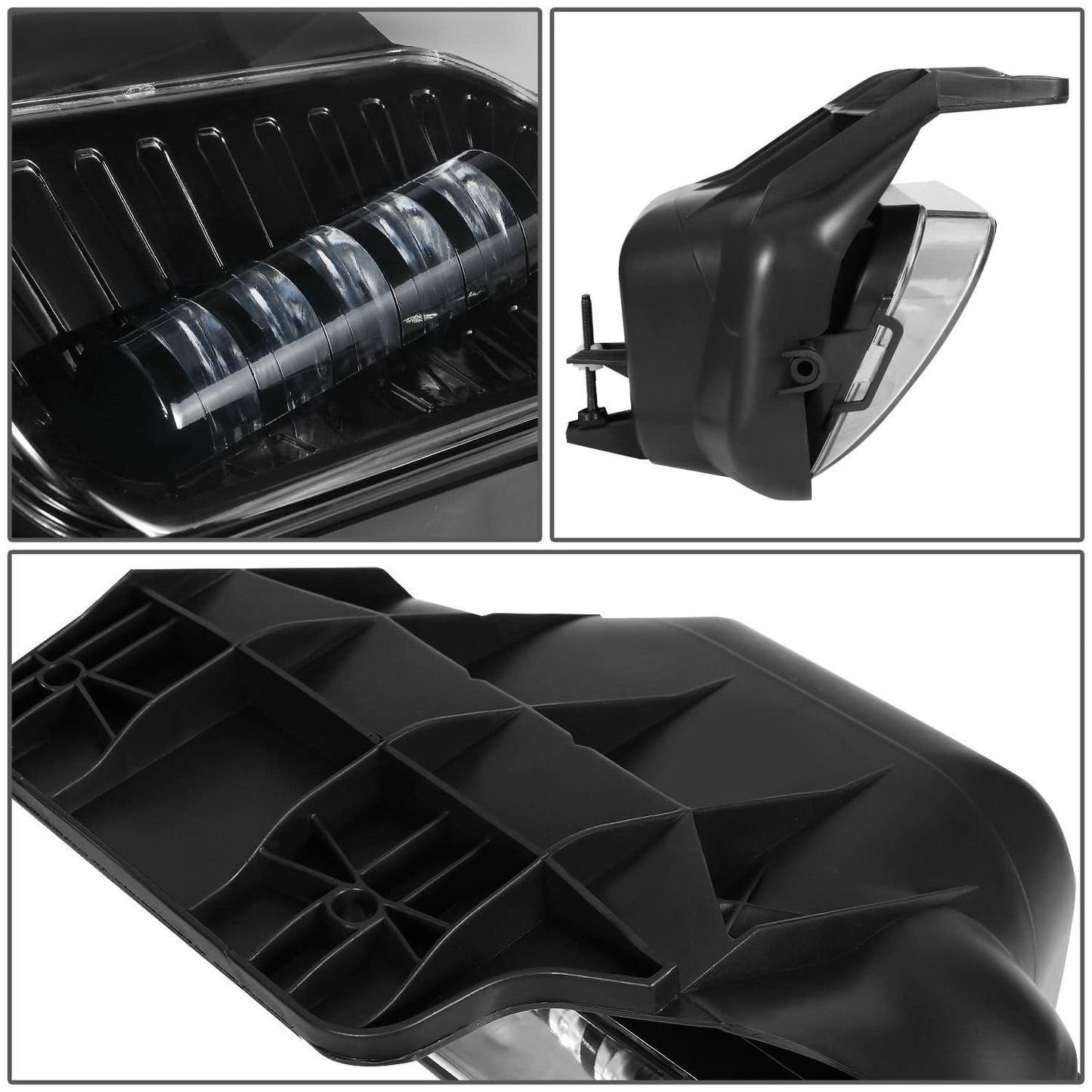 2003-2007 Chevrolet Silverado LED Projector Fog Lights Chrome