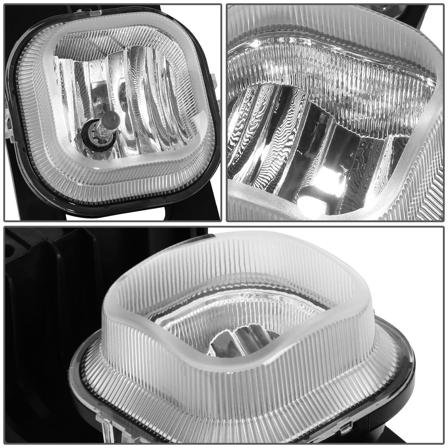 2005-2007 Ford F-250 F-350 F-450 F-550 Super Duty Fog Lights Chrome