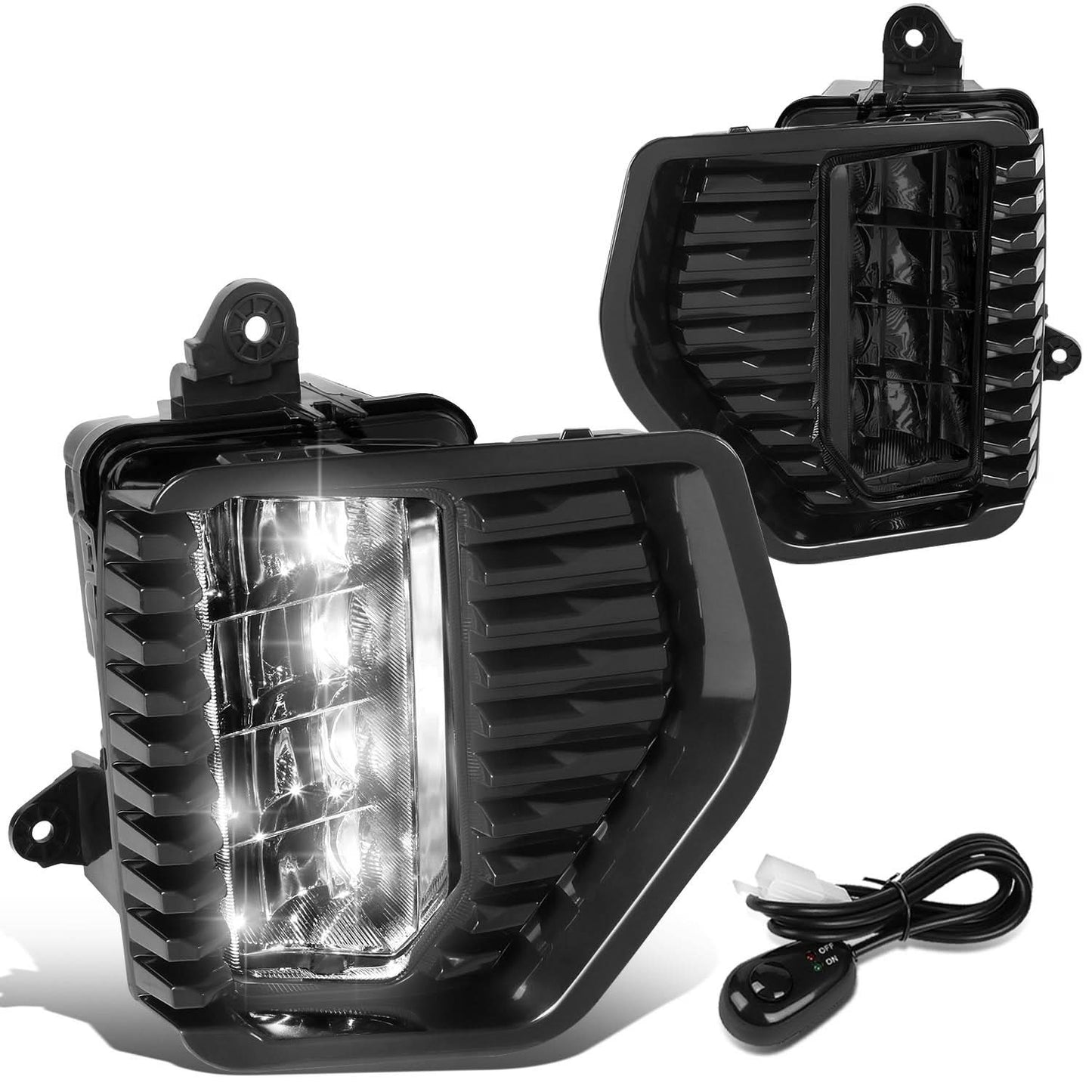 2019-2022 GMC Sierra 1500 Smoked Fog Lights