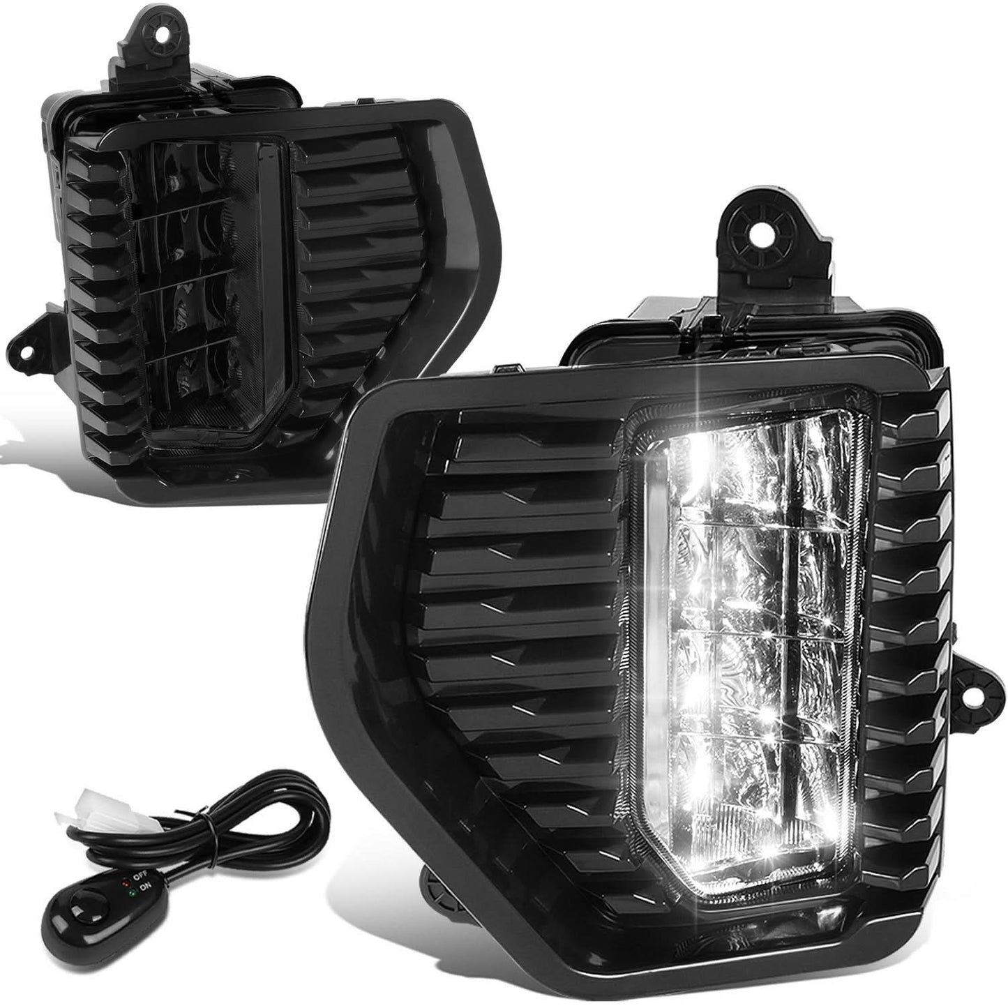 2019-2022 GMC Sierra 1500 Smoked Fog Lights