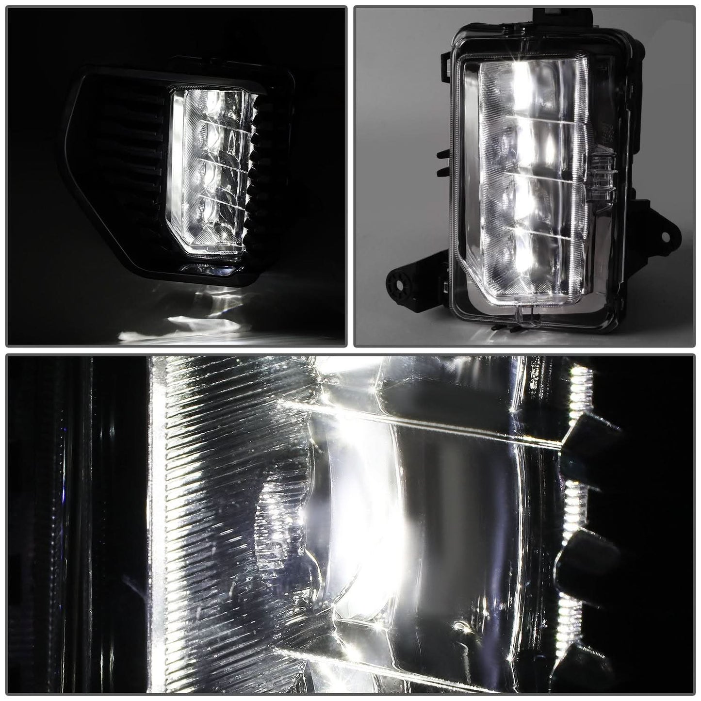 2019-2022 GMC Sierra 1500 Smoked Fog Lights
