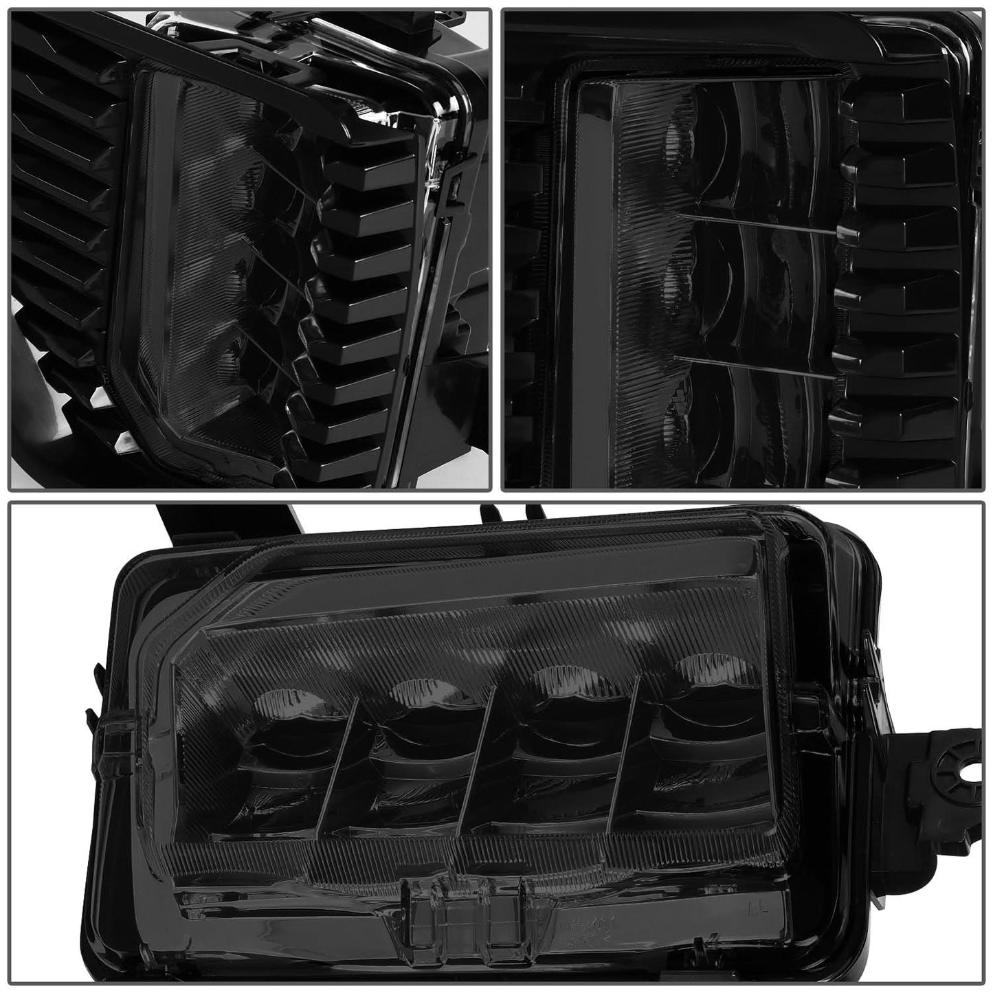 2019-2022 GMC Sierra 1500 Smoked Fog Lights